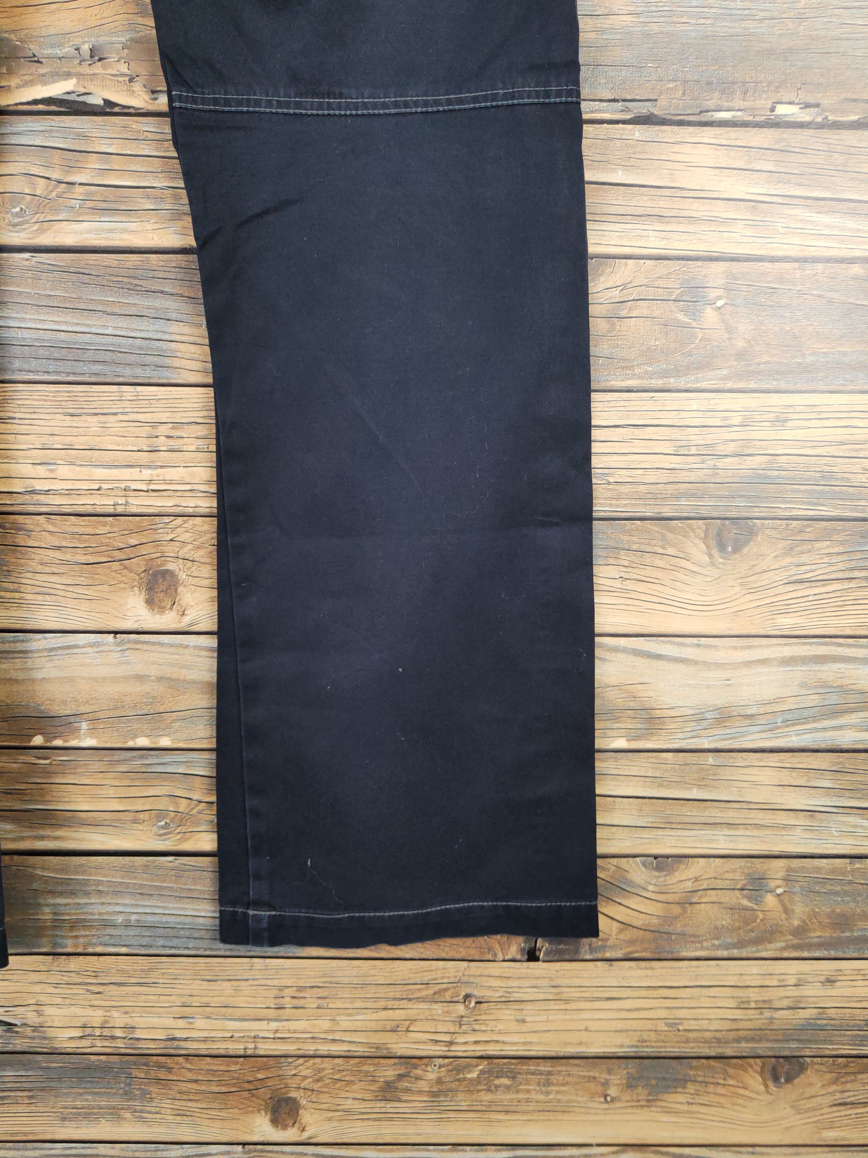 Japanese Brand Japanese Brand Black Multipocket Cargo Pants #W1019 Size US 31 - 11 Thumbnail