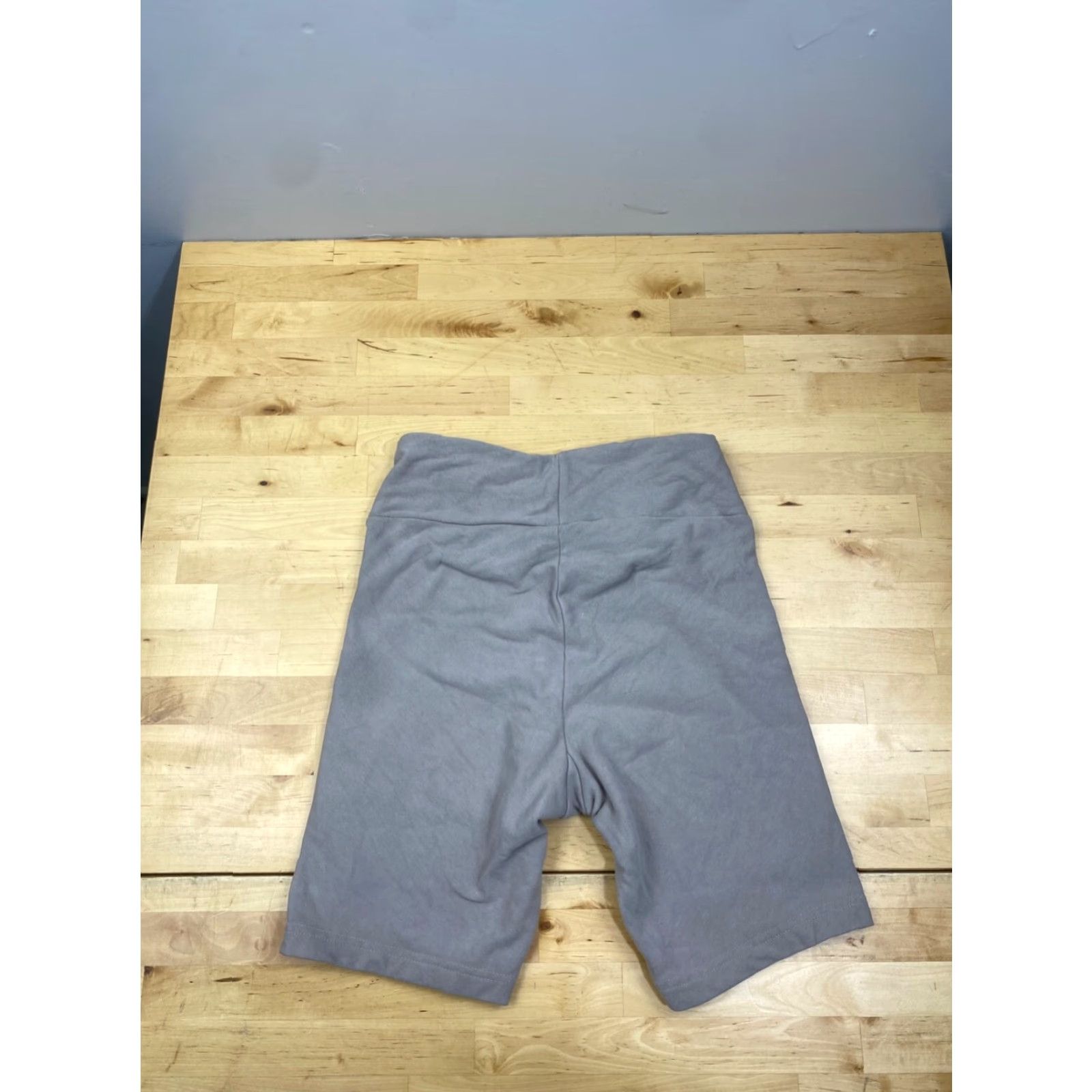 Reebok VINTAGE Reebok Biker Shorts Womens M Gray Activewear Gym Training Running 7121 Size 32" / US 10 / IT 46 - 8 Thumbnail