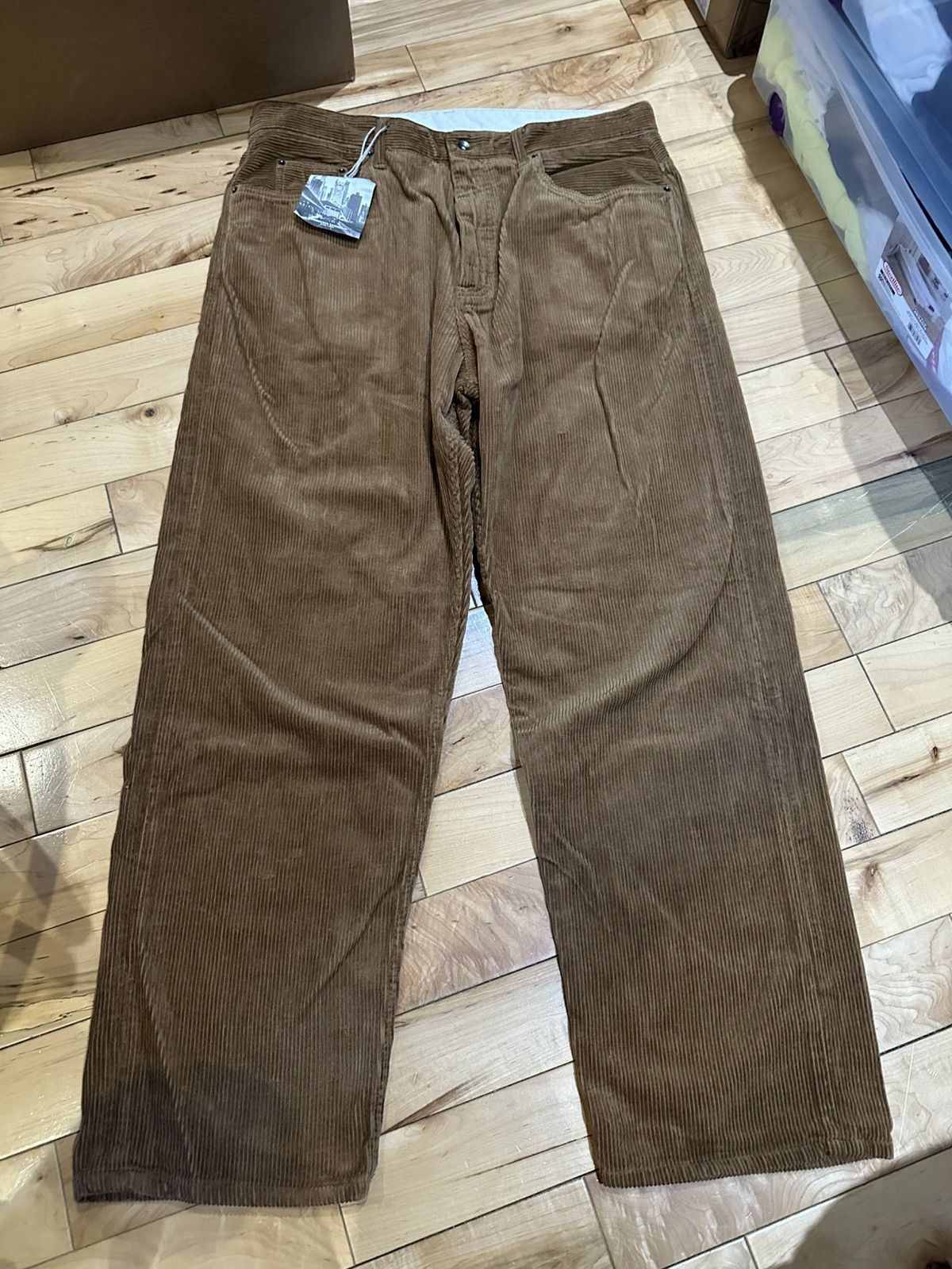 Engineered Garments Cotton Corduroy Pants Chestnut Brown XL Size US 36 / EU 52 - 1 Thumbnail