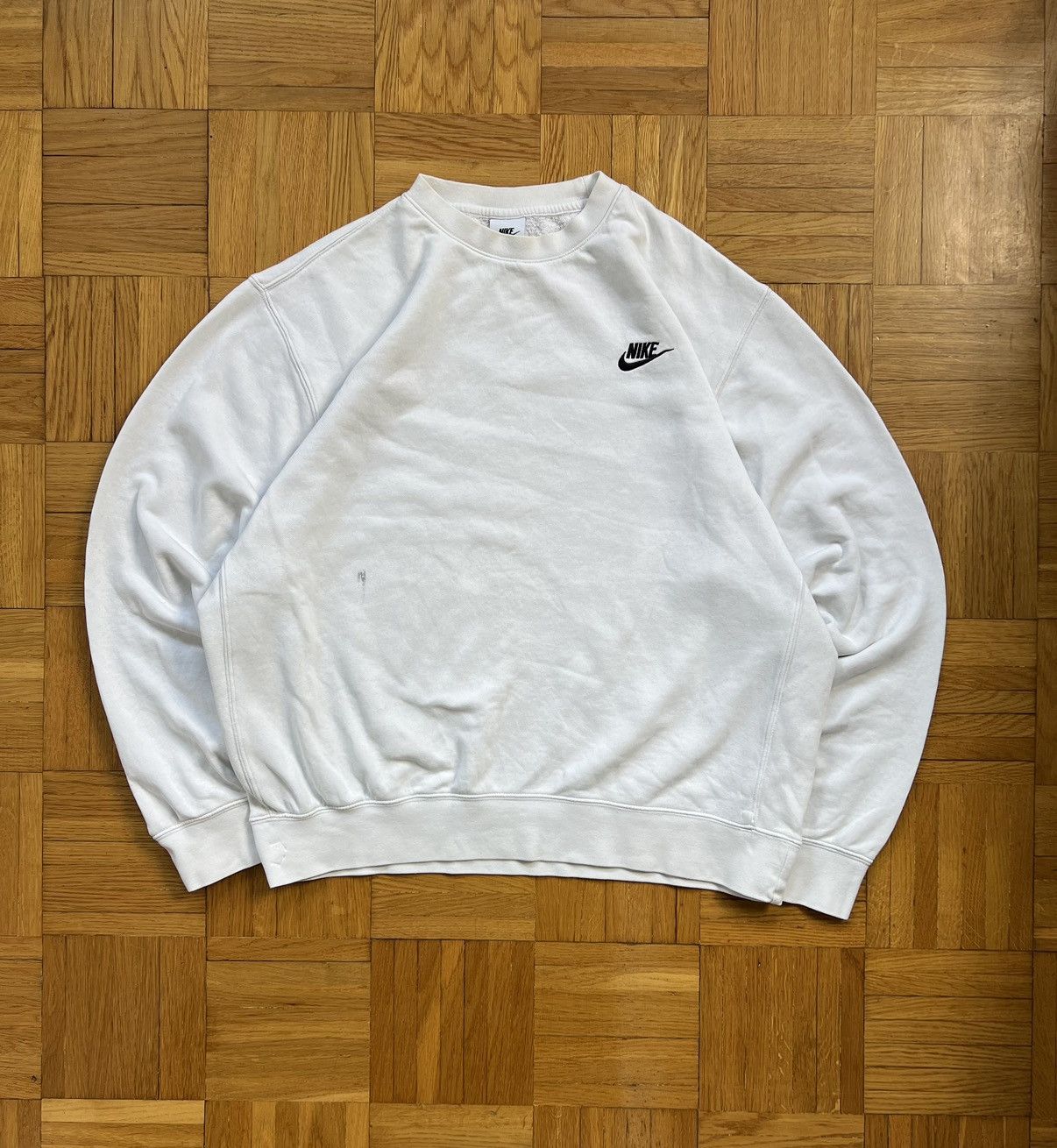 Nike Bluza Nike Small Logo Swoosh Biała Size US M / EU 48-50 / 2 - 1 Thumbnail