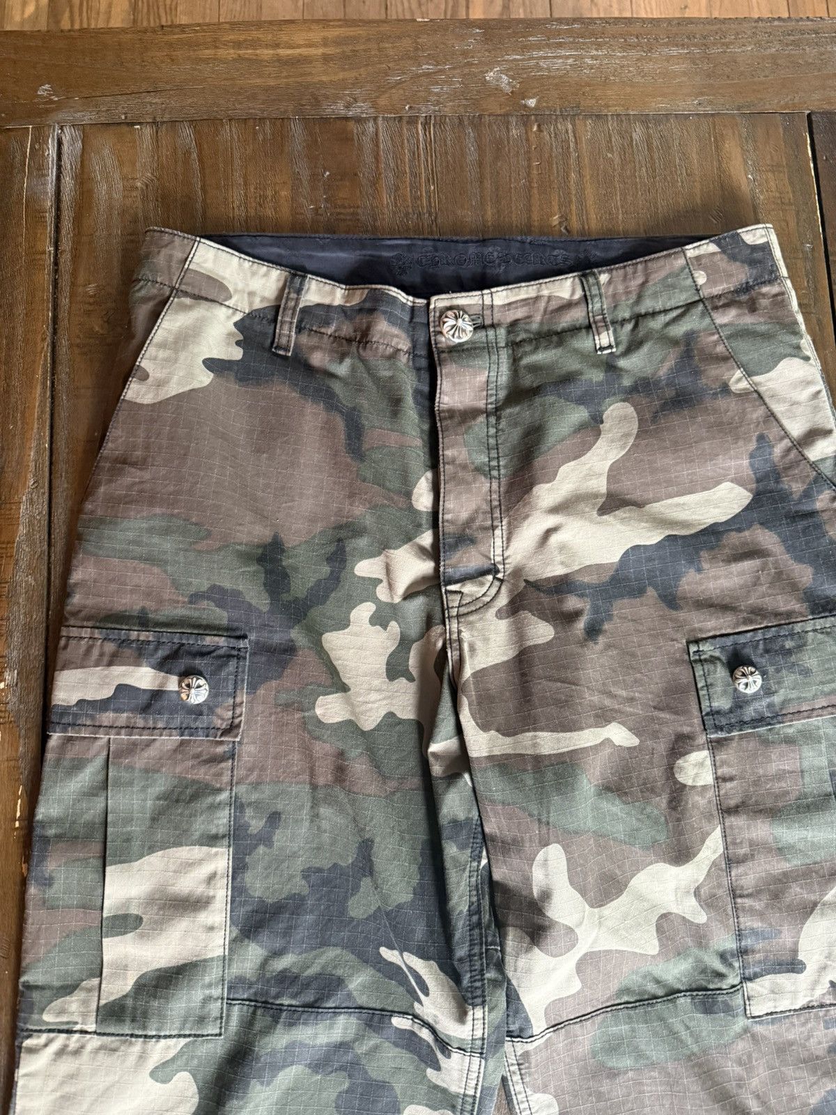 Chrome Hearts Chrome Hearts DevilDog camo cargos SZ34 DS Size US 34 / EU 50 - 11 Thumbnail