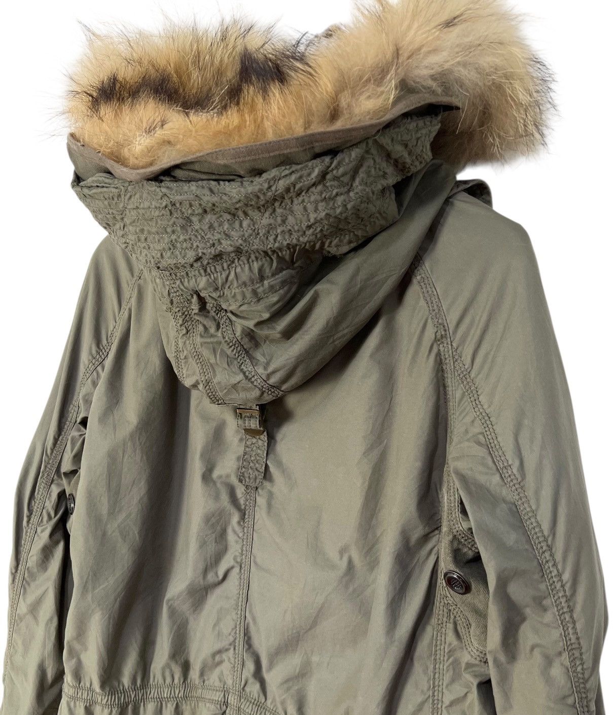 14th Addiction × GOAT Crew × Le Grande Bleu (L.G.B.) GOA Winter Parka Jacket Women Size Medium Furs Hoodie Size M / US 6-8 / IT 42-44 - 10 Thumbnail