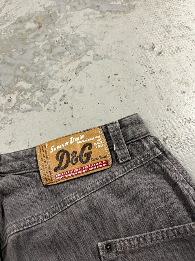 Dolce & Gabbana AW2003 Dolce & Gabbana Worker Grey Pants Size US 32 / EU 48 - 9 Thumbnail