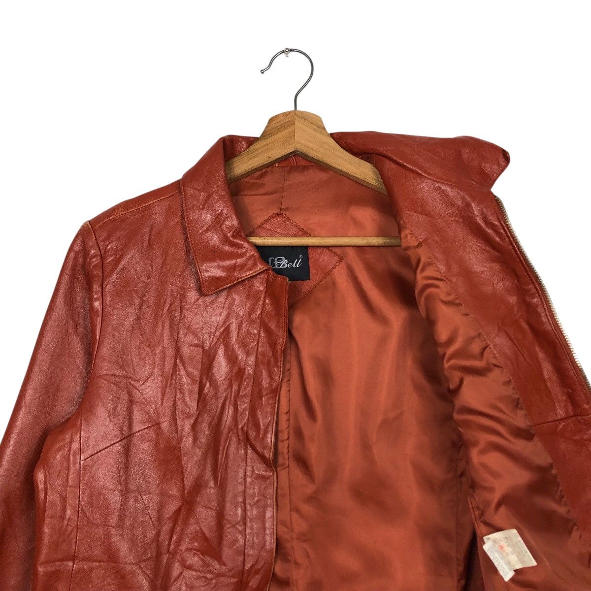 Japanese Brand 📌Vintage Cropped Leather Jacket Zipper Lio Bell IsseyMiyake Size US M / EU 48-50 / 2 - 13 Thumbnail