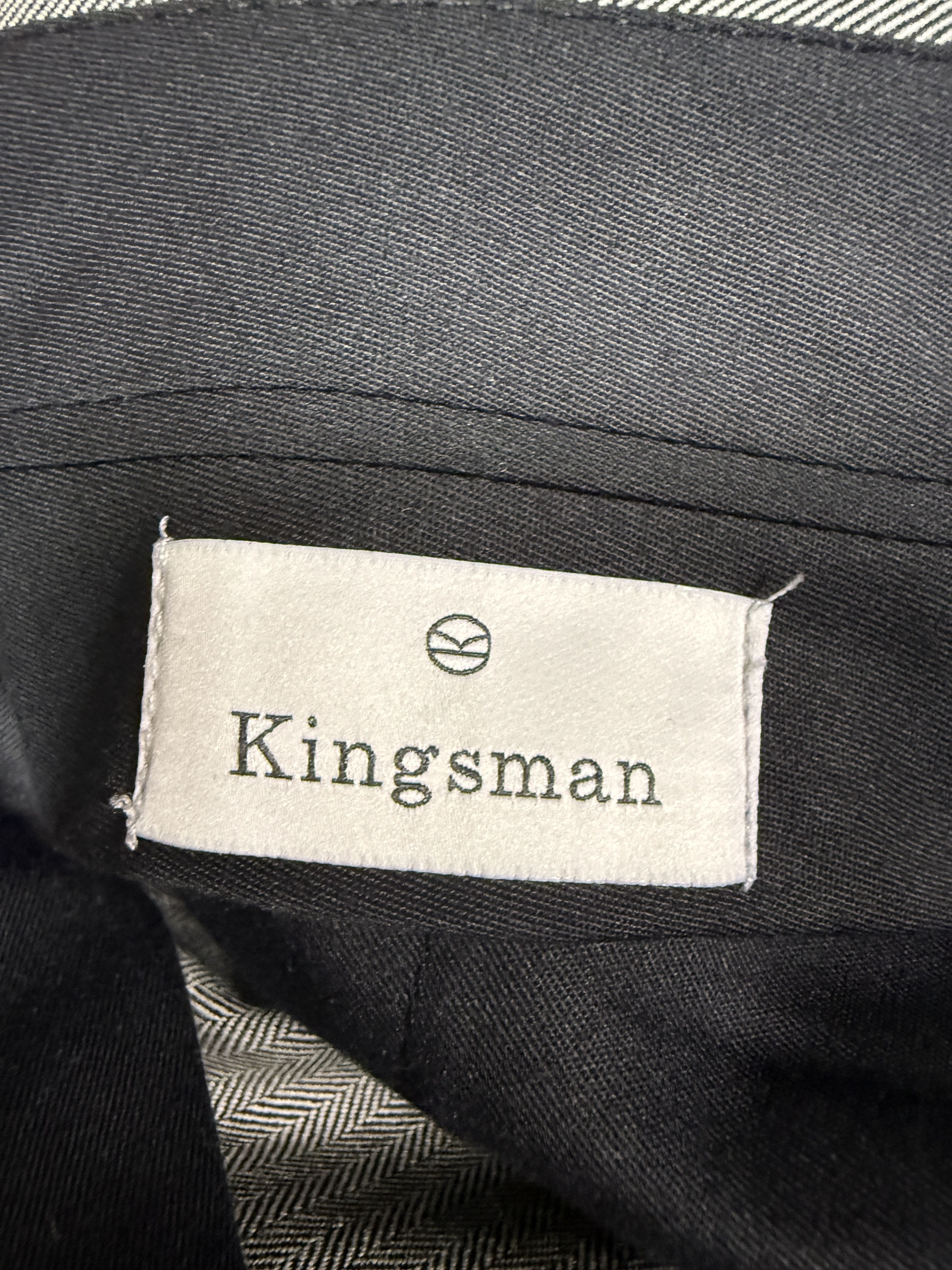 Kingsman Kingsman Conrad Herringbone Wool Suit Trousers Size US 38 / EU 54 - 9 Thumbnail