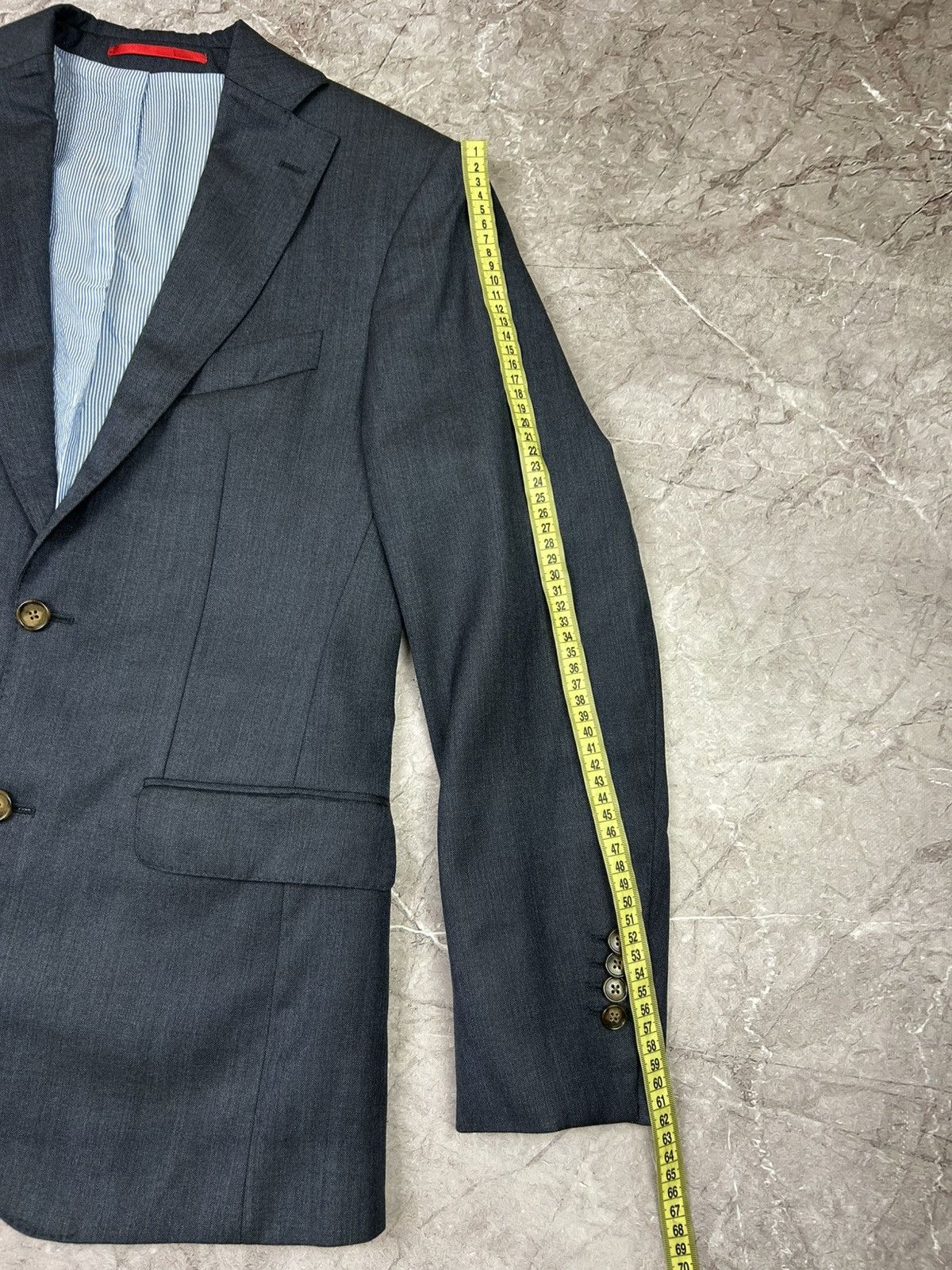 Suitsupply Suitsupply Blue Blazer Size S Size 44S - 10 Thumbnail