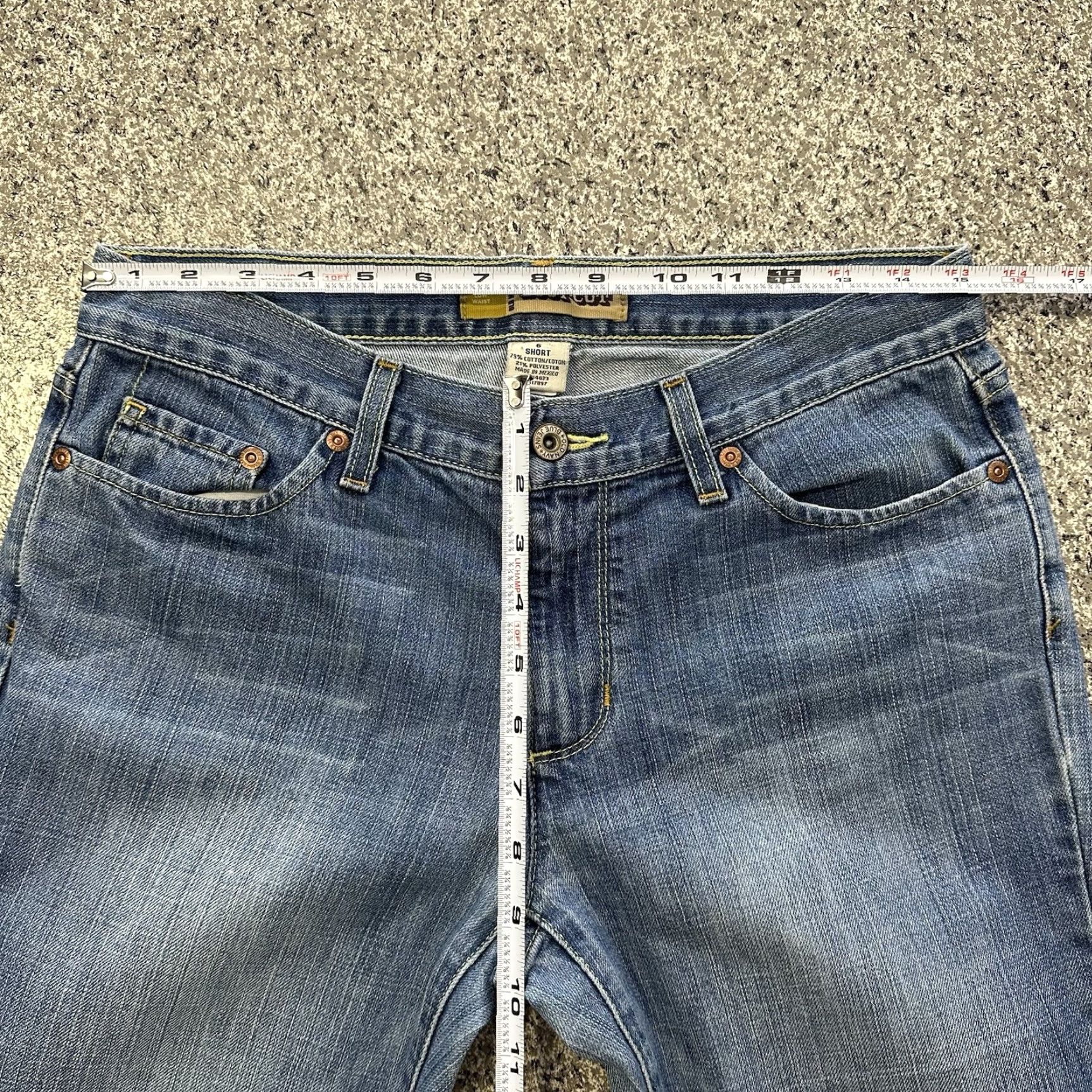 Old Navy Old Navy Jeans Bootcut Womens 6 XS 30x30 Denim Blue Vintage Y2K Low Rise Jeans Size 30" / US 8 / IT 44 - 7 Thumbnail