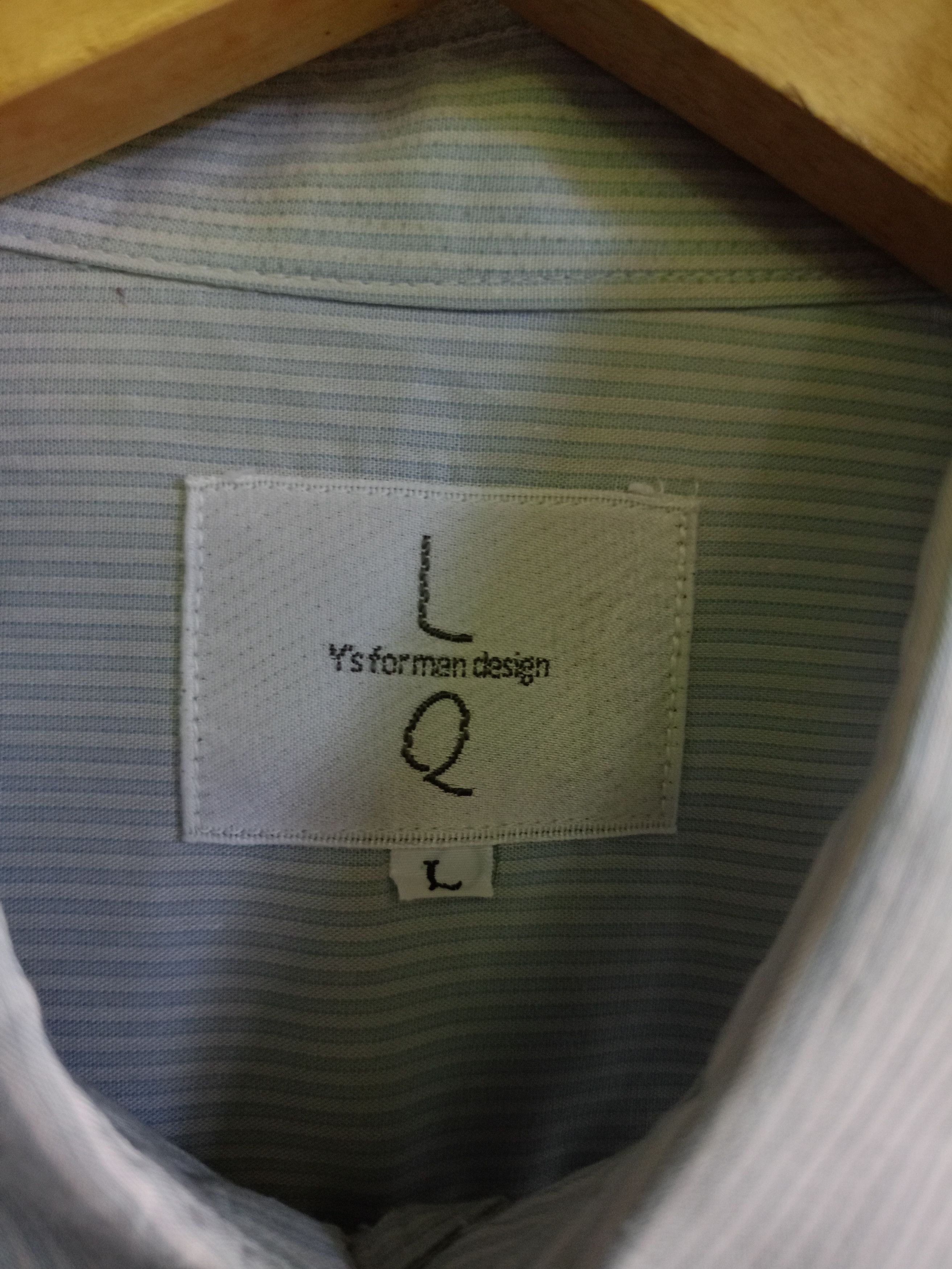 Y's for Men LQ Y's for men Strip Long Sleeve button shirts Size US L / EU 52-54 / 3 - 4 Thumbnail