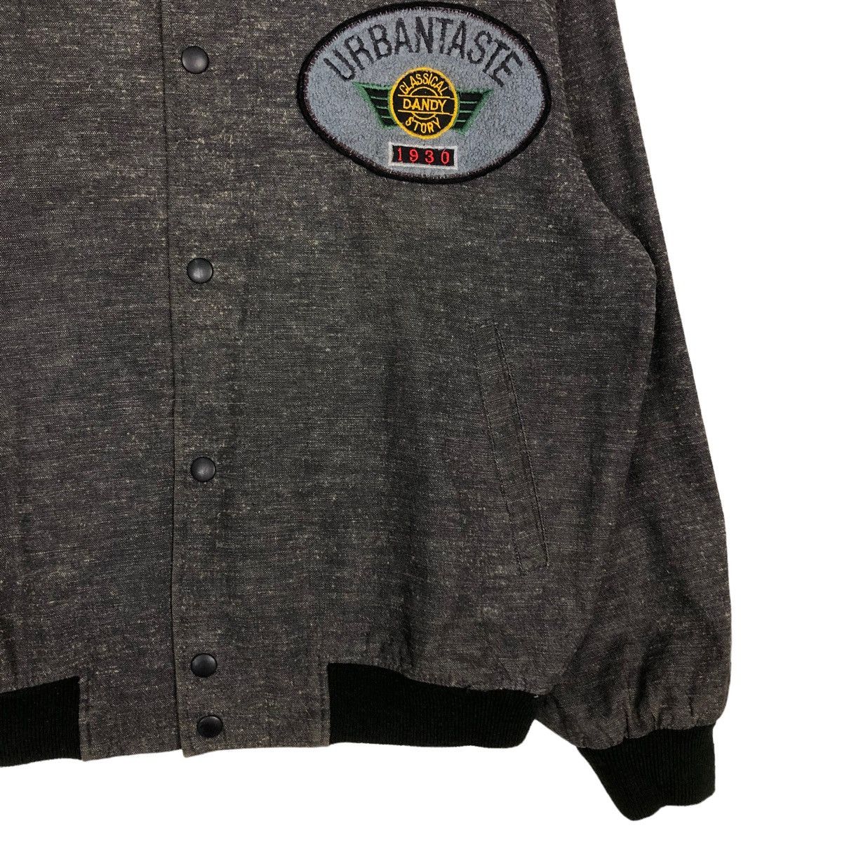 Japanese Brand 🔥VINTAGE WOOL BOMBER JACKET URBAN TASTE JAPAN ISSEY MIYAKE Size US L / EU 52-54 / 3 - 5 Thumbnail
