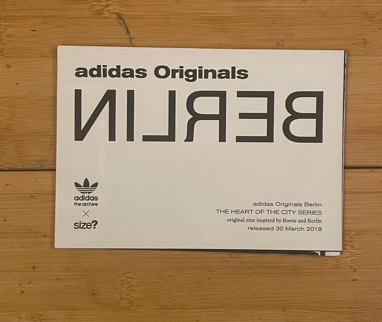 Adidas adidas originals City Series Berlin poster Size ONE SIZE - 4 Thumbnail