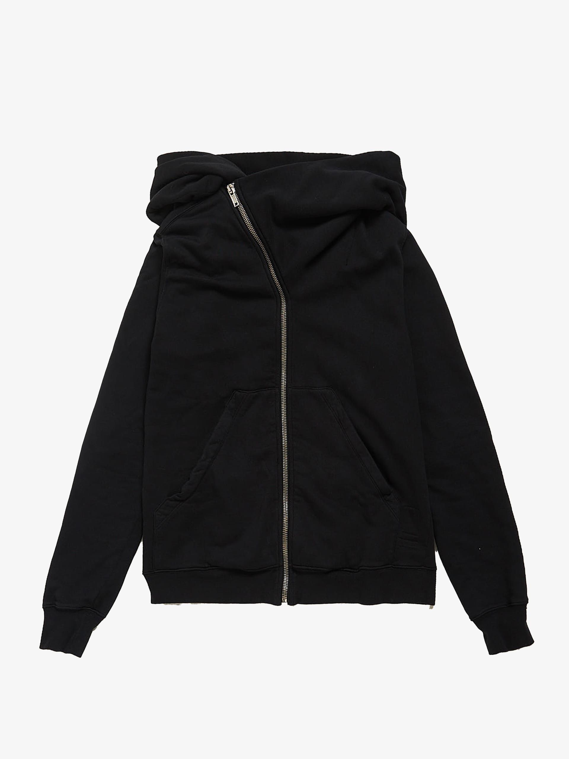 Rick Owens Drkshdw Black Mountain Zipped Hoodie | Grailed