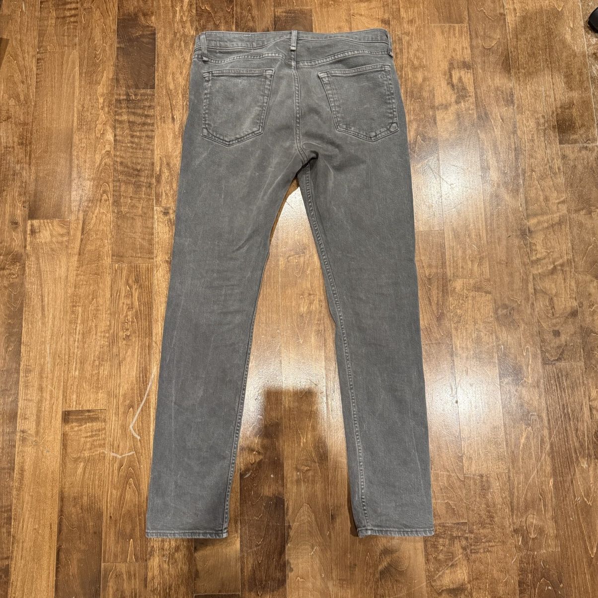 Rag & Bone Slim Fit Gray Rag & Bone Denim 31 W 32 L Size US 31 - 2 Thumbnail