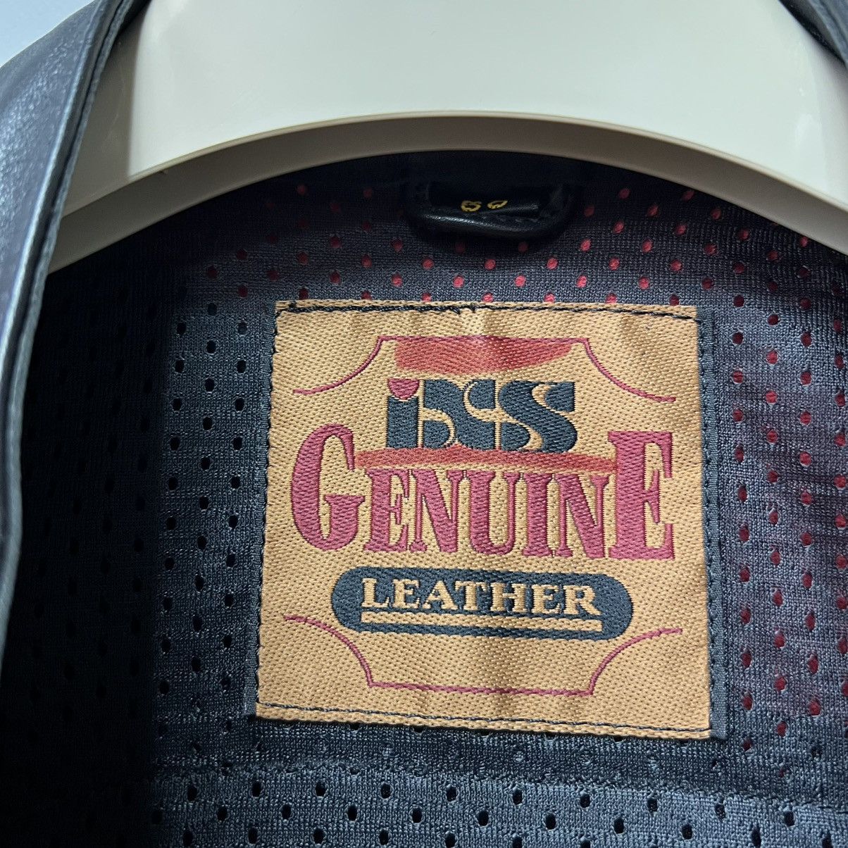 Leather iXS Motorcycle Leather Jacket Racing y2k Size M / US 6-8 / IT 42-44 - 15 Thumbnail