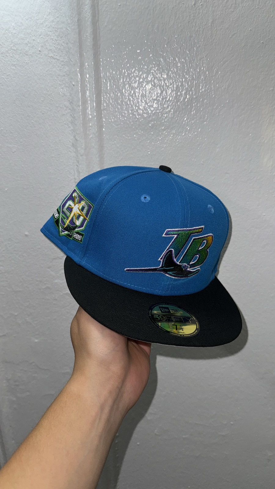 New Era New Era 59fifty Hatclub Tampa Bay Rays fitted hat size 7 1/2 Size ONE SIZE - 1 Thumbnail