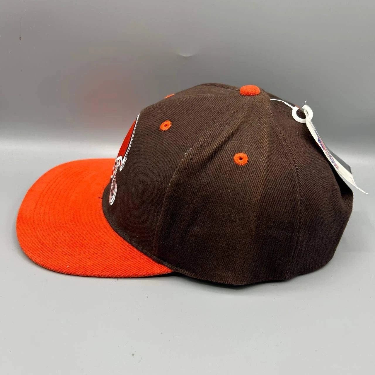 Other Vintage Cleveland Browns Hat Men NFL Snap Back Cap Cotton Size ONE SIZE - 3 Thumbnail