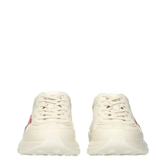 Gucci o1s1wg111025 Rhython Leather Sneakers in Ivory Size US 10 / EU 43 - 2 Thumbnail
