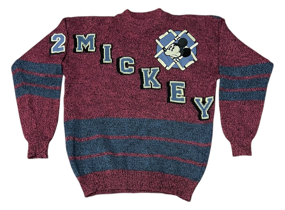 Anime × Cartoon Network × Vintage 90s Vintage Mickey 28 Knitwear Size US M / EU 48-50 / 2 - 1 Thumbnail