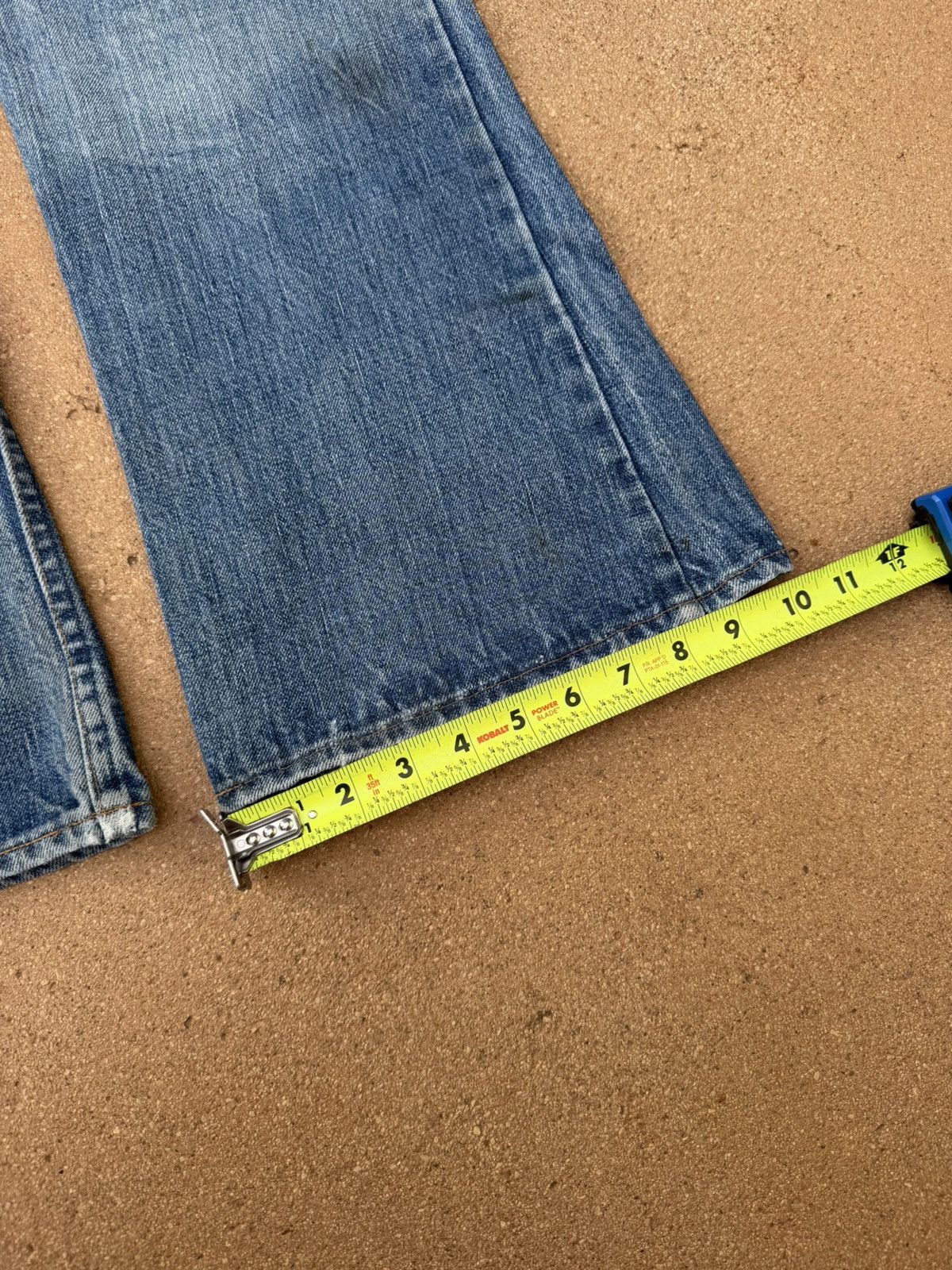 Levi's Vtg 70’s Levi’s 646 Orange Tab Bellbottom Flare Jeans 36x30 Size US 36 / EU 52 - 11 Thumbnail