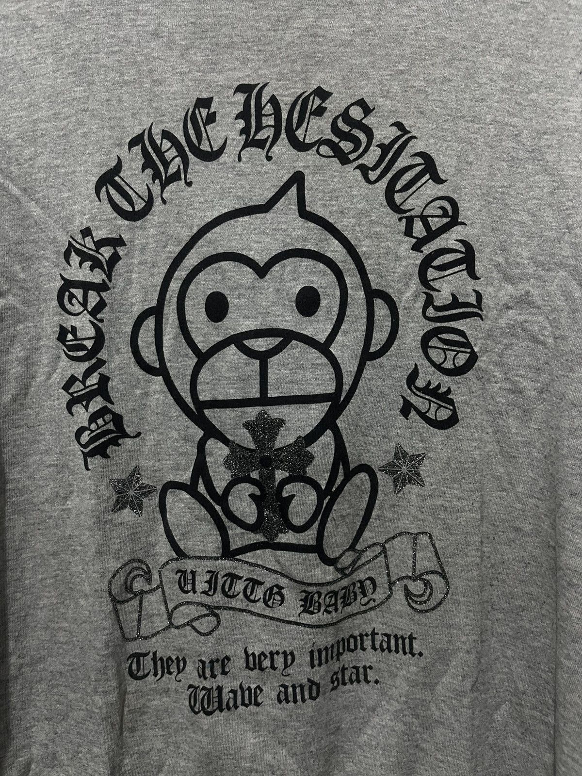 If Six Was Nine Vintage 90s UITTG BABY Monkey Y2K BAPE Style Size US L / EU 52-54 / 3 - 5 Thumbnail