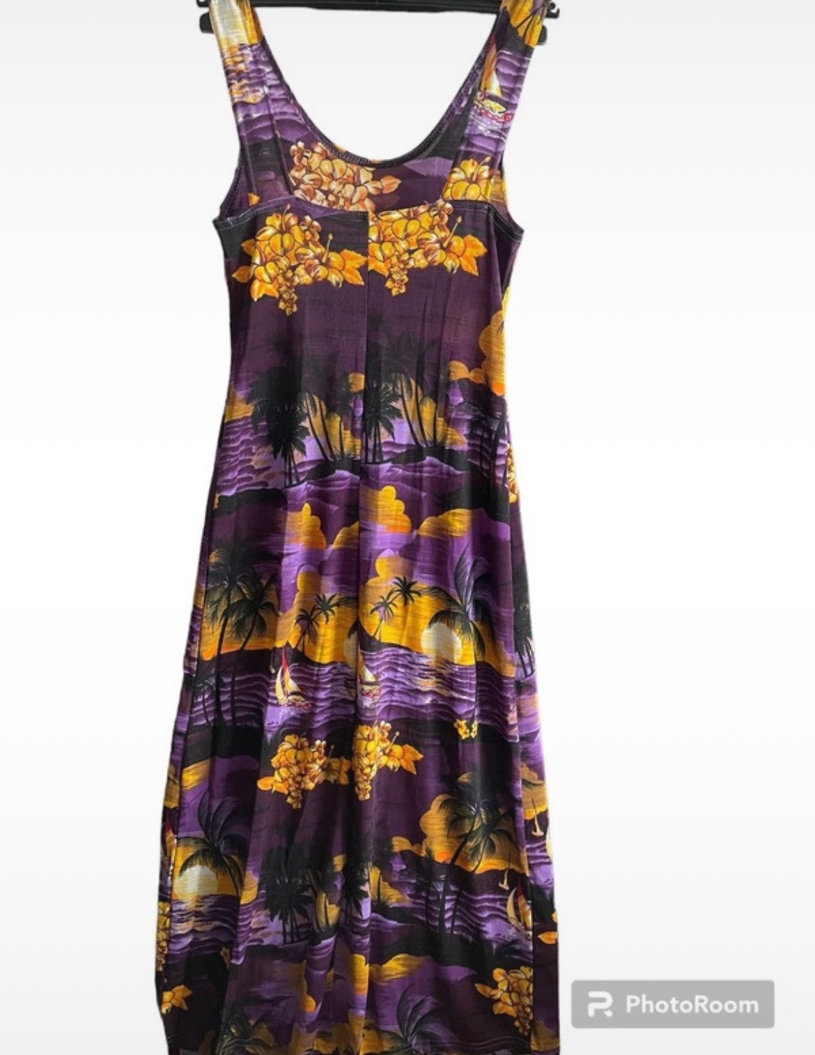 Japanese Brand Avant Garde vintage y2k purple Hawaii AOP dress Size M / US 6-8 / IT 42-44 - 1 Thumbnail