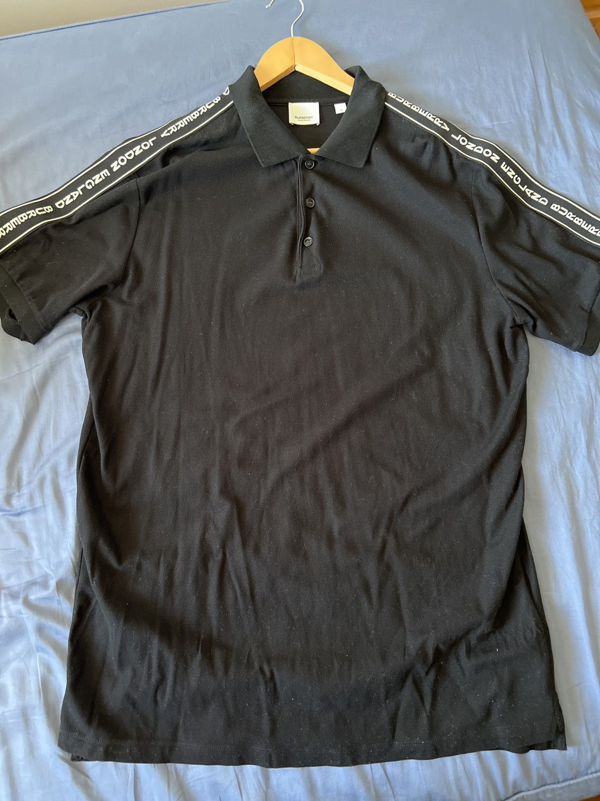 Burberry Burberry Spellout sleeve Polo Size US M / EU 48-50 / 2 - 1 Thumbnail