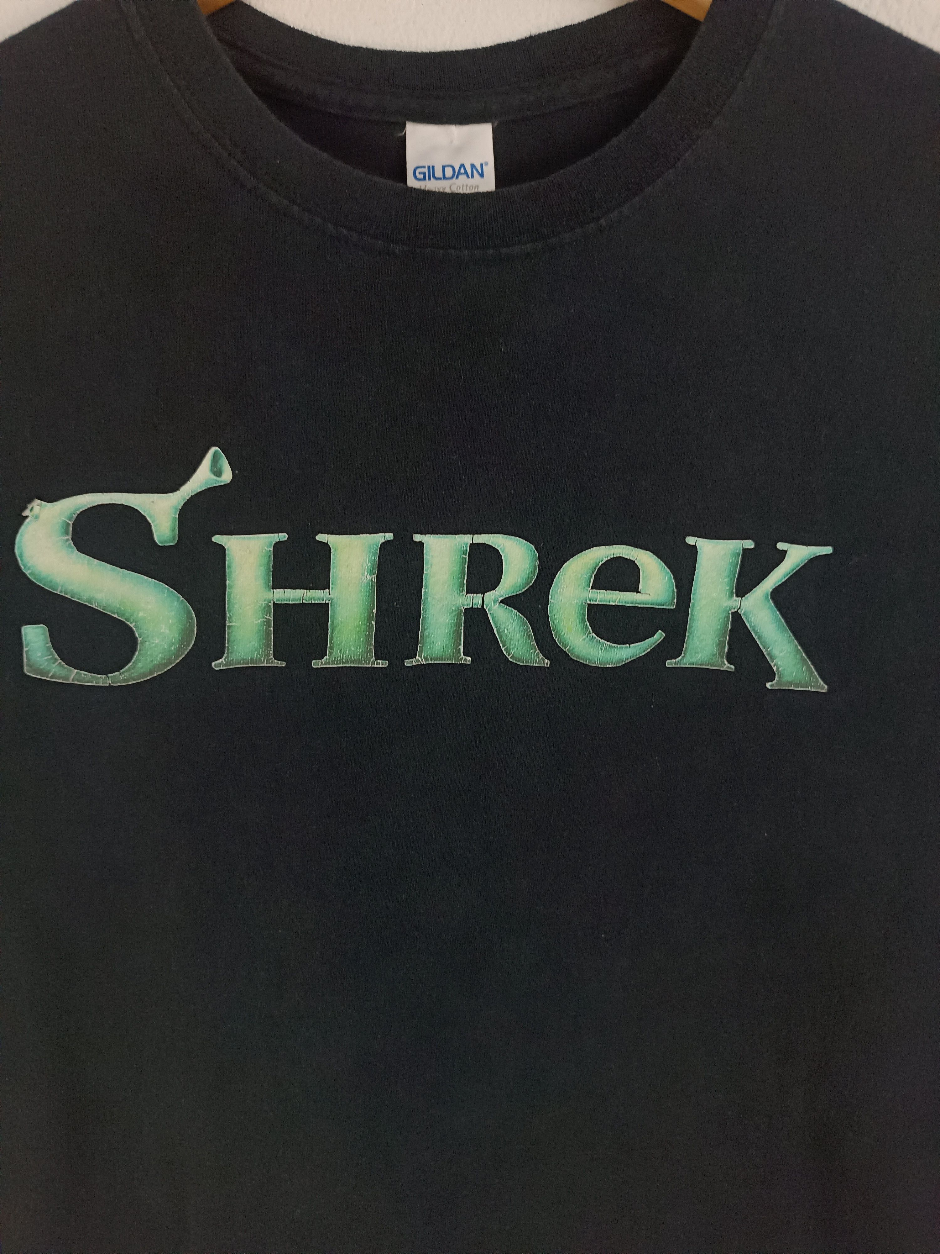 Cartoon Network VINTAGE FADED SHREK CLASSIC LOGO DREAMWORKS ANIMATION TEE Size US M / EU 48-50 / 2 - 8 Thumbnail