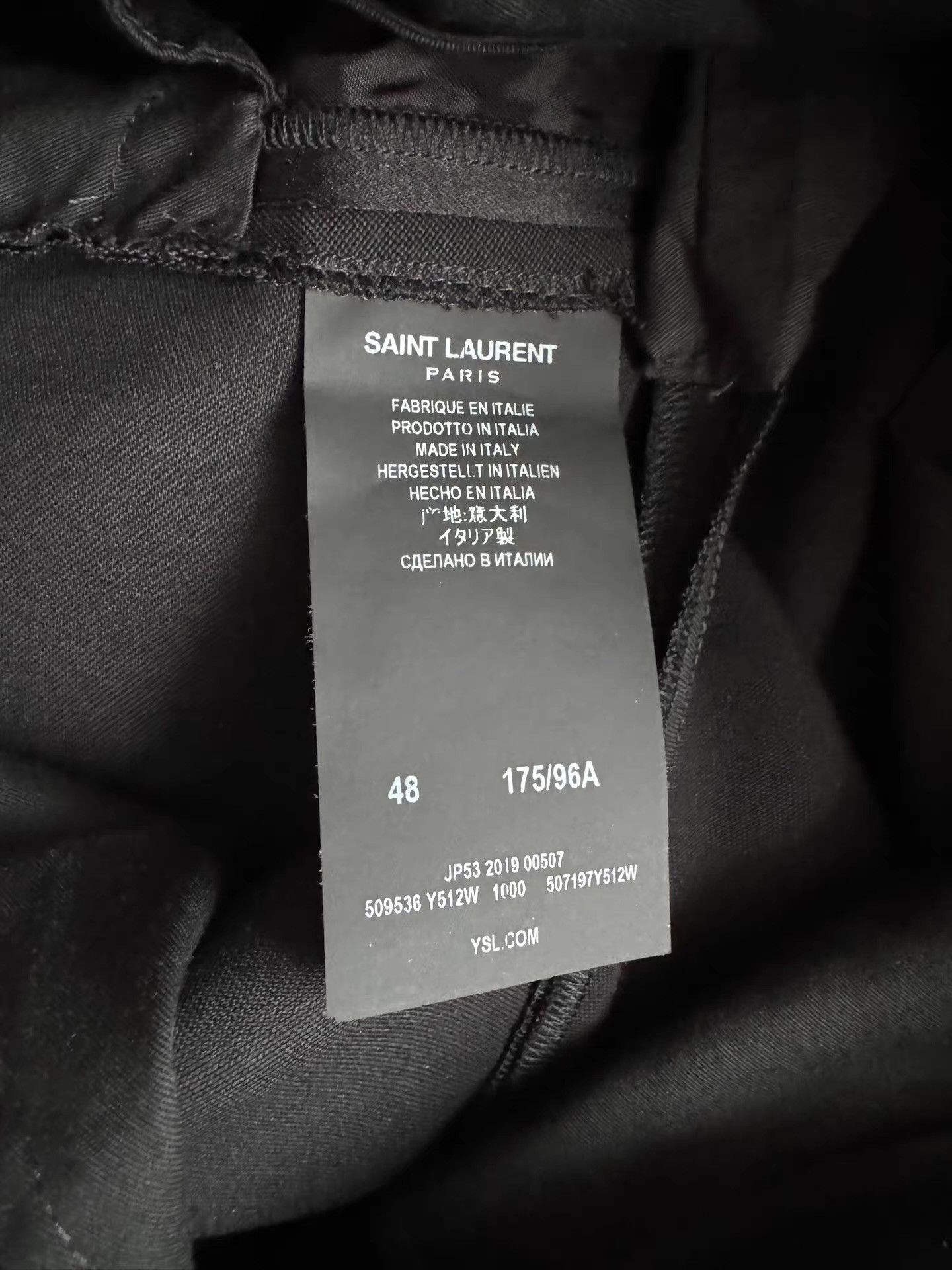 Saint Laurent Paris Saint Laurent Silk Smoking Suit Set Ｑ23 Size 48R - 6 Thumbnail