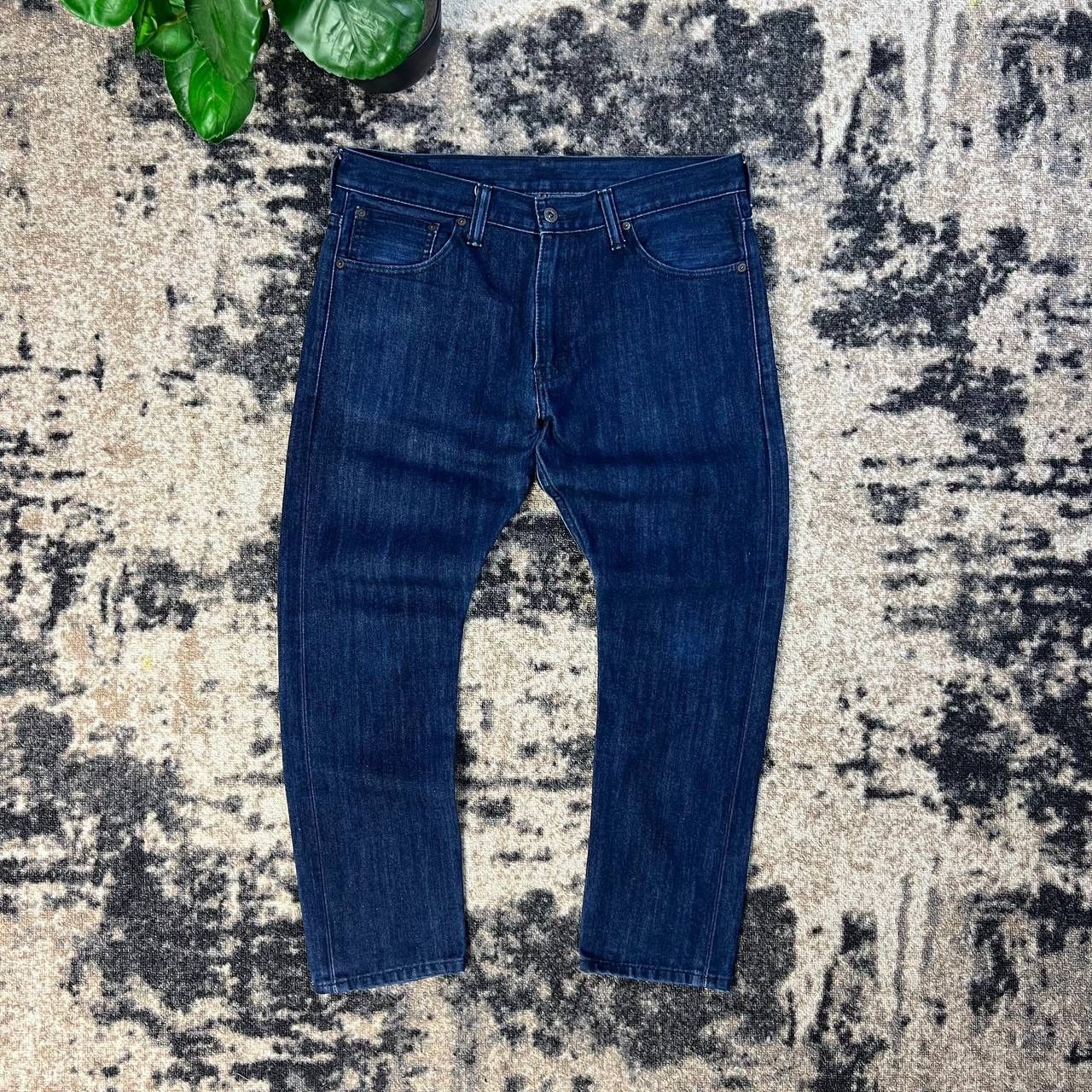 Levi's 520 Levis Vintage Y2K Deep Blue Denim Jeans Size US 34 / EU 50 - 2 Thumbnail