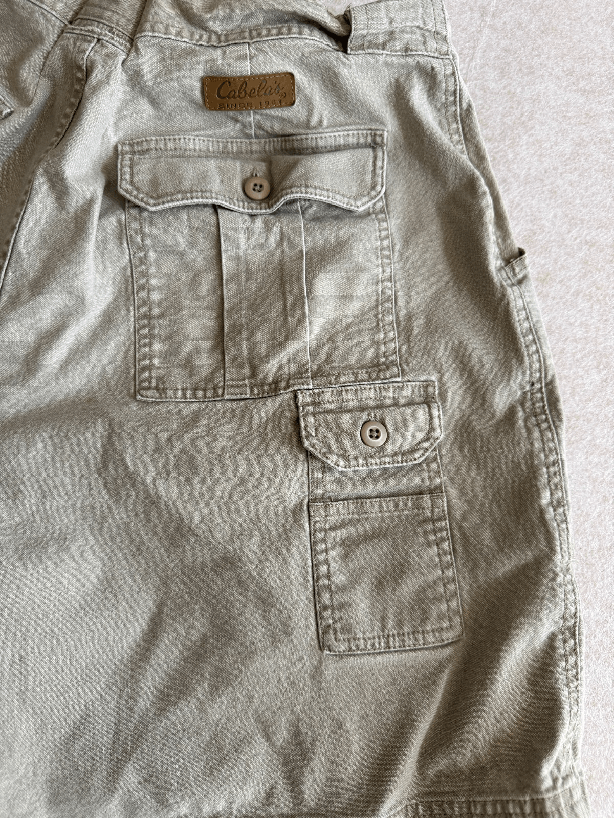 Cabelas Cabelas Outdoor Gear Women's7 Pocket Hiker Canvas Cargo Uti Size 40" / US 18 - 4 Thumbnail