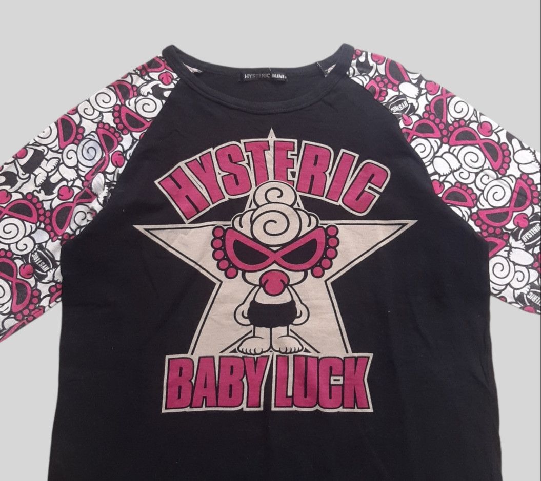 Hysteric Glamour × If Six Was Nine × Le Grande Bleu (L.G.B.) Hysteric mini baby luck reglan tee Size S / US 4 / IT 40 - 3 Thumbnail