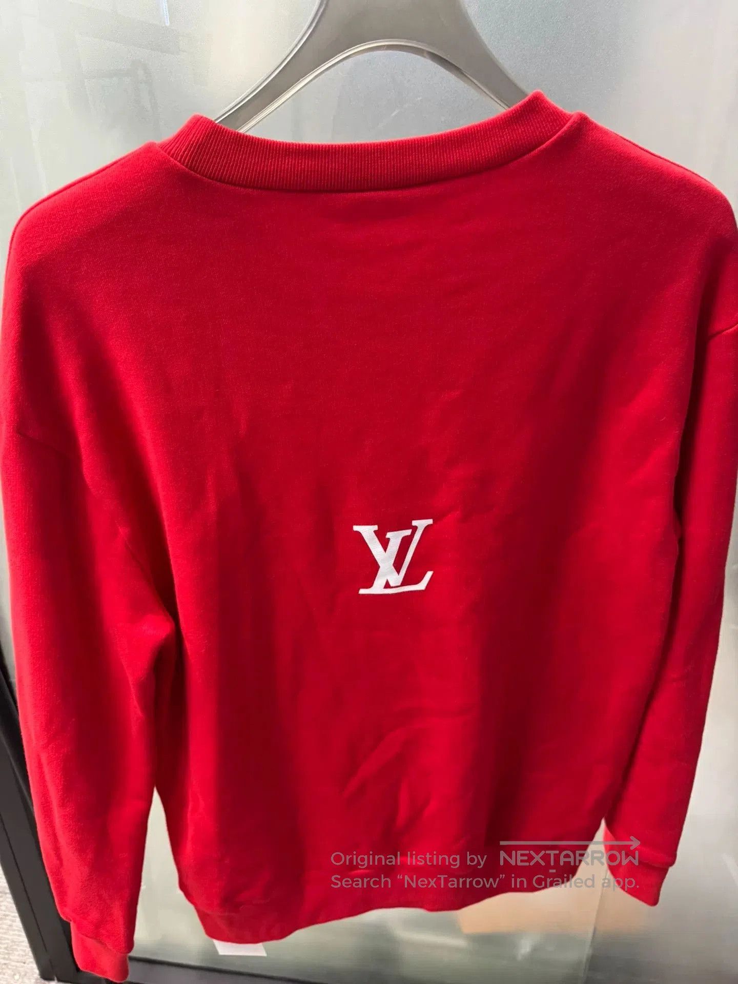 Louis Vuitton Louis Vuitton Red Pullover Sweater XS. Size XS / US 0-2 / IT 36-38 - 2 Thumbnail