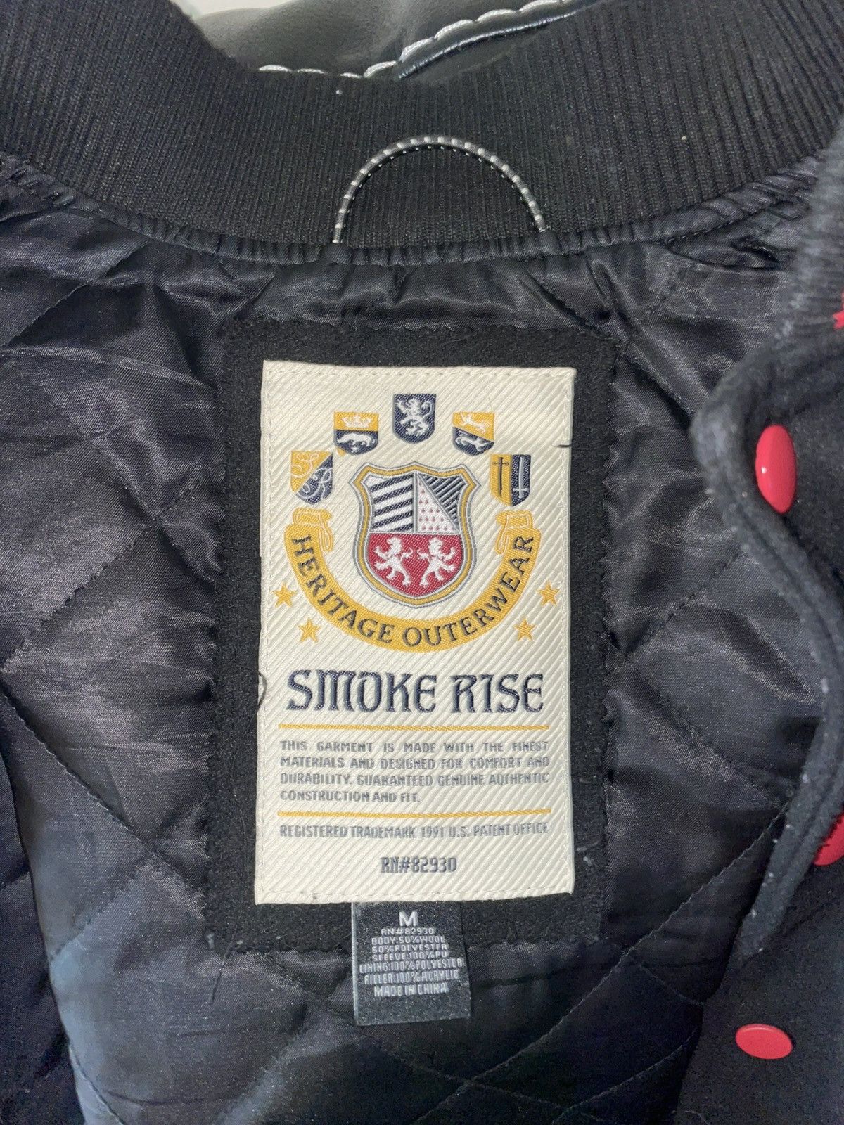 Smoke Rise Smoke Rise Oni Varsity Jacket Size US M / EU 48-50 / 2 - 6 Thumbnail