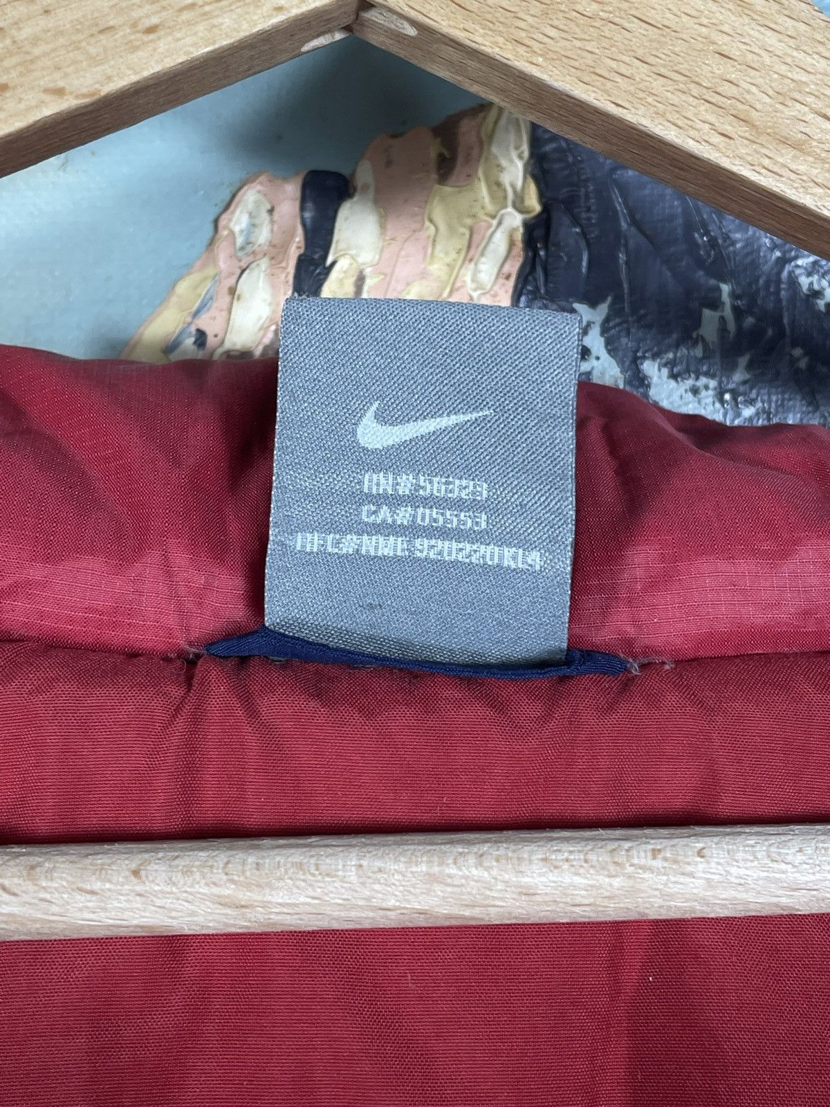 Nike × Vintage Nike Small Swoosh Zip Hoodie Blue Y2k 00s Retro Size US S / EU 44-46 / 1 - 11 Thumbnail