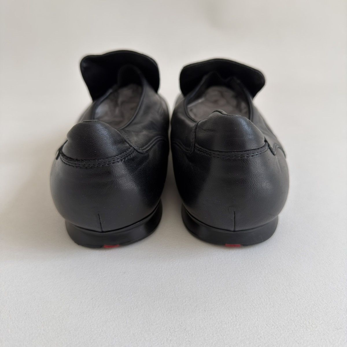 Prada Black Panelled Leather ‘Hybrid’ Loafers Size US 11 / EU 44 - 12 Thumbnail