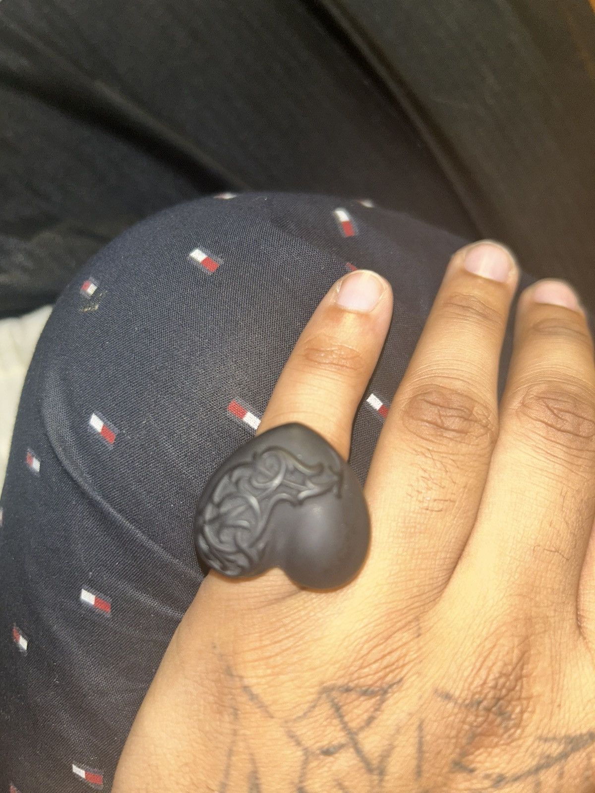 Chrome Hearts Chrome Hearts silicone heart ring Size ONE SIZE - 2 Thumbnail
