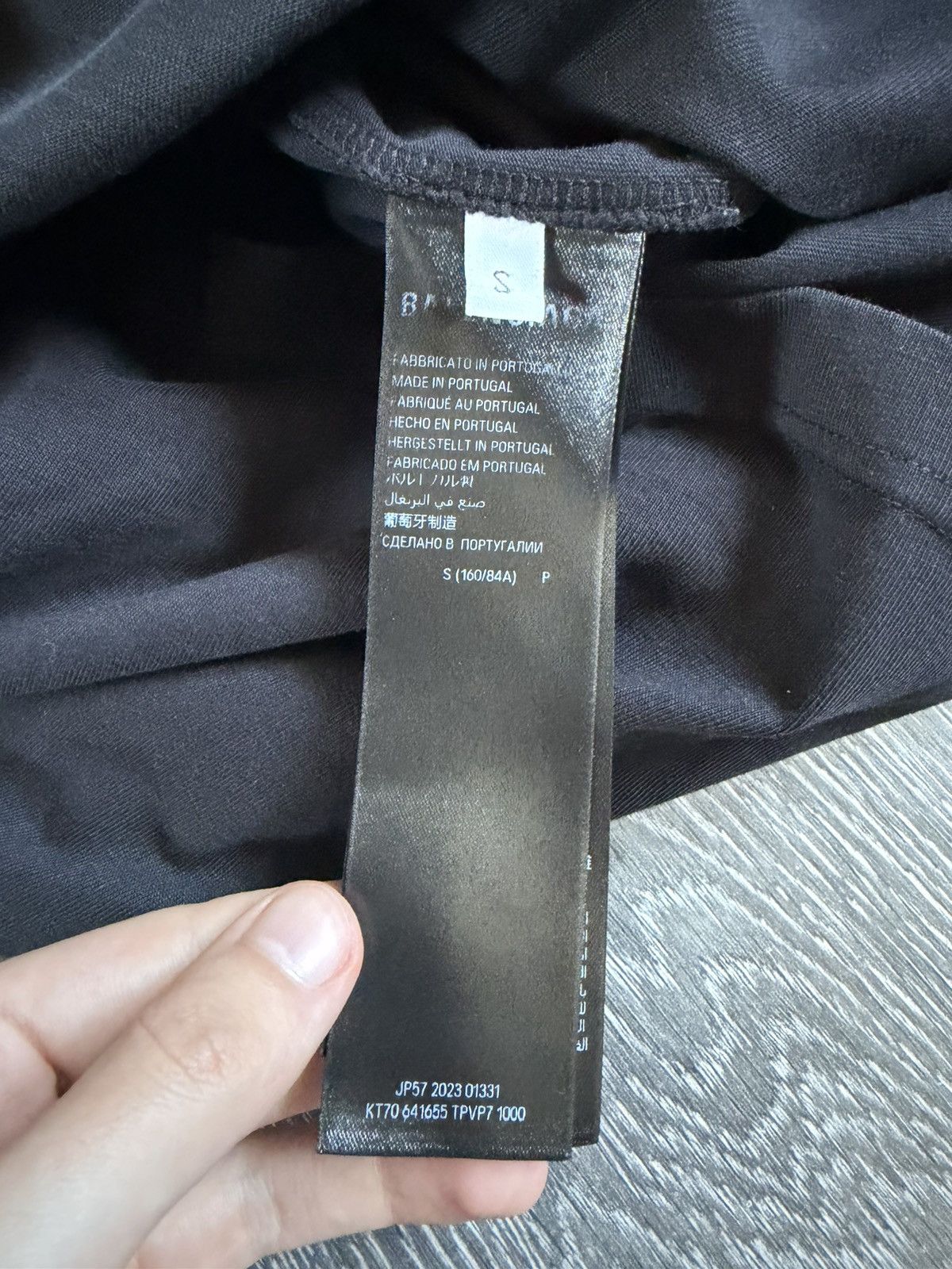 Balenciaga balenciaga rhinestone crystal logo oversized tshirt Size US M / EU 48-50 / 2 - 5 Thumbnail