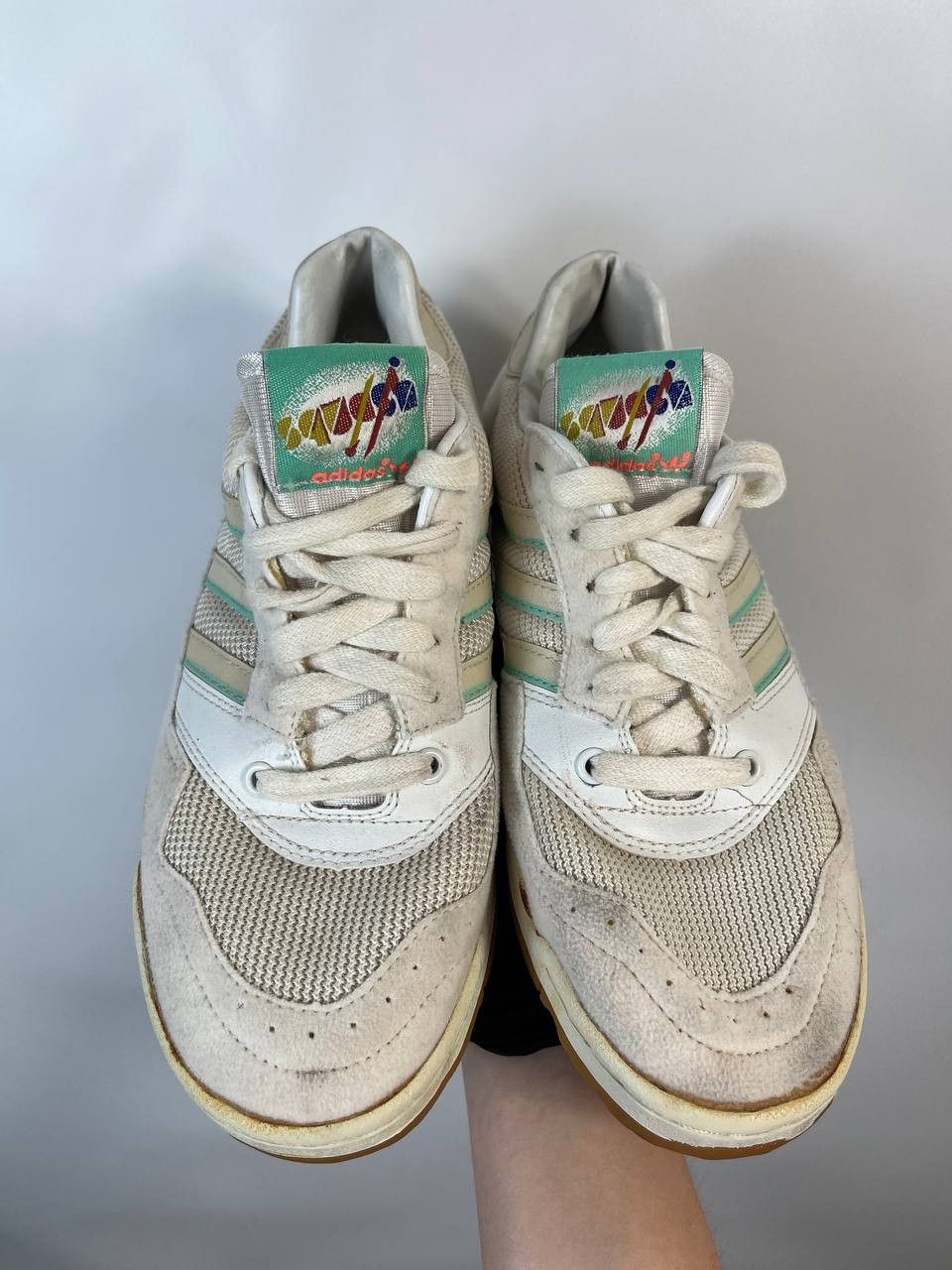 ADIDAS HANDBALL TOP VINTAGE 90s TRAINERS CASUALS SIZE US
