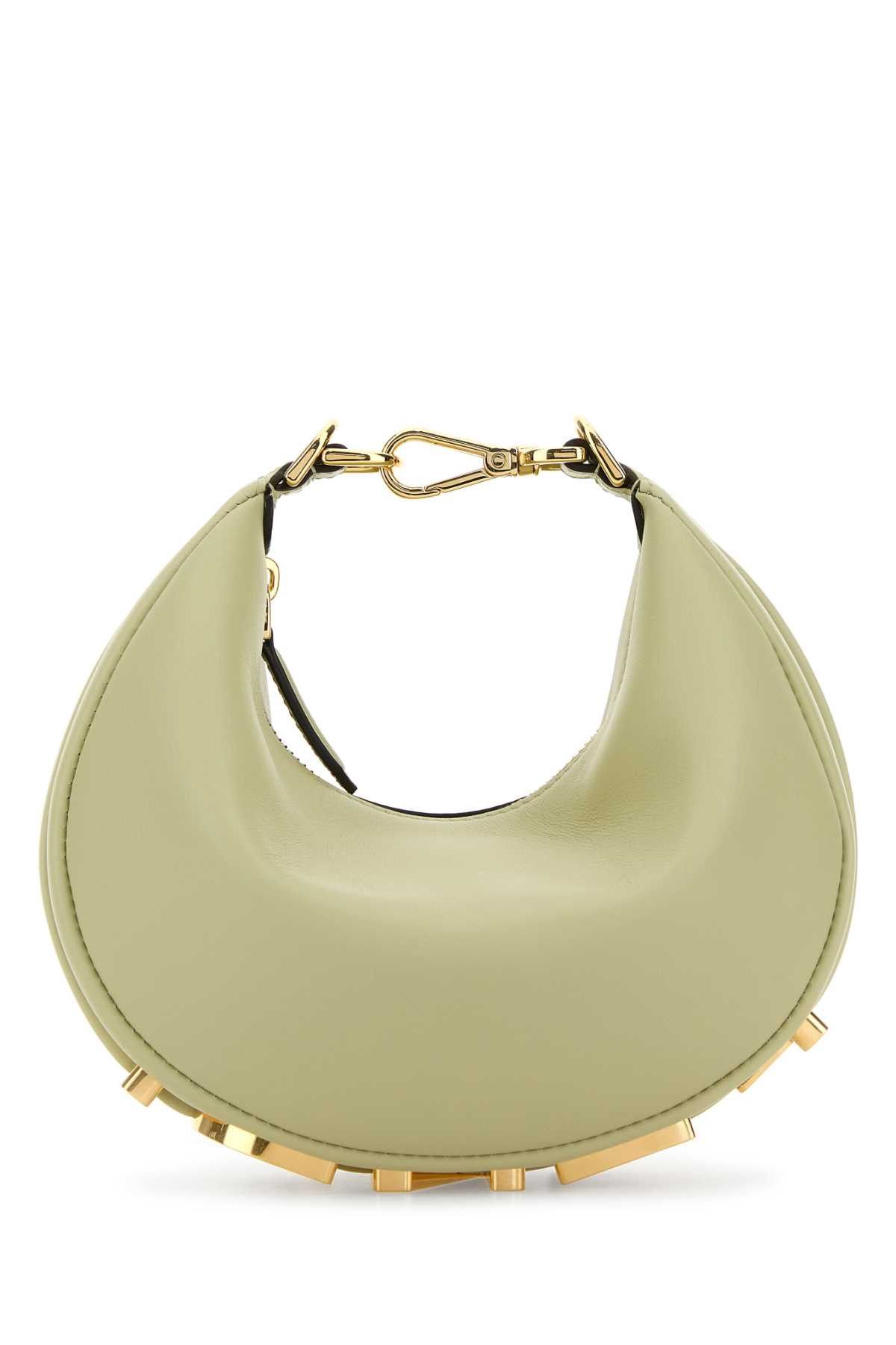 ハンドバッグ FENDI PASTEL GREEN LEATHER MINI FENDIGRAPHY HANDBAG Fendigraphy Mini Leather Green | Fendi