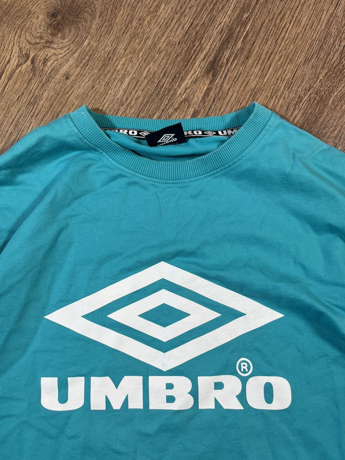 Umbro Umbro Vintage Big Logo Sweatshirt Size US XL / EU 56 / 4 - 4 Thumbnail