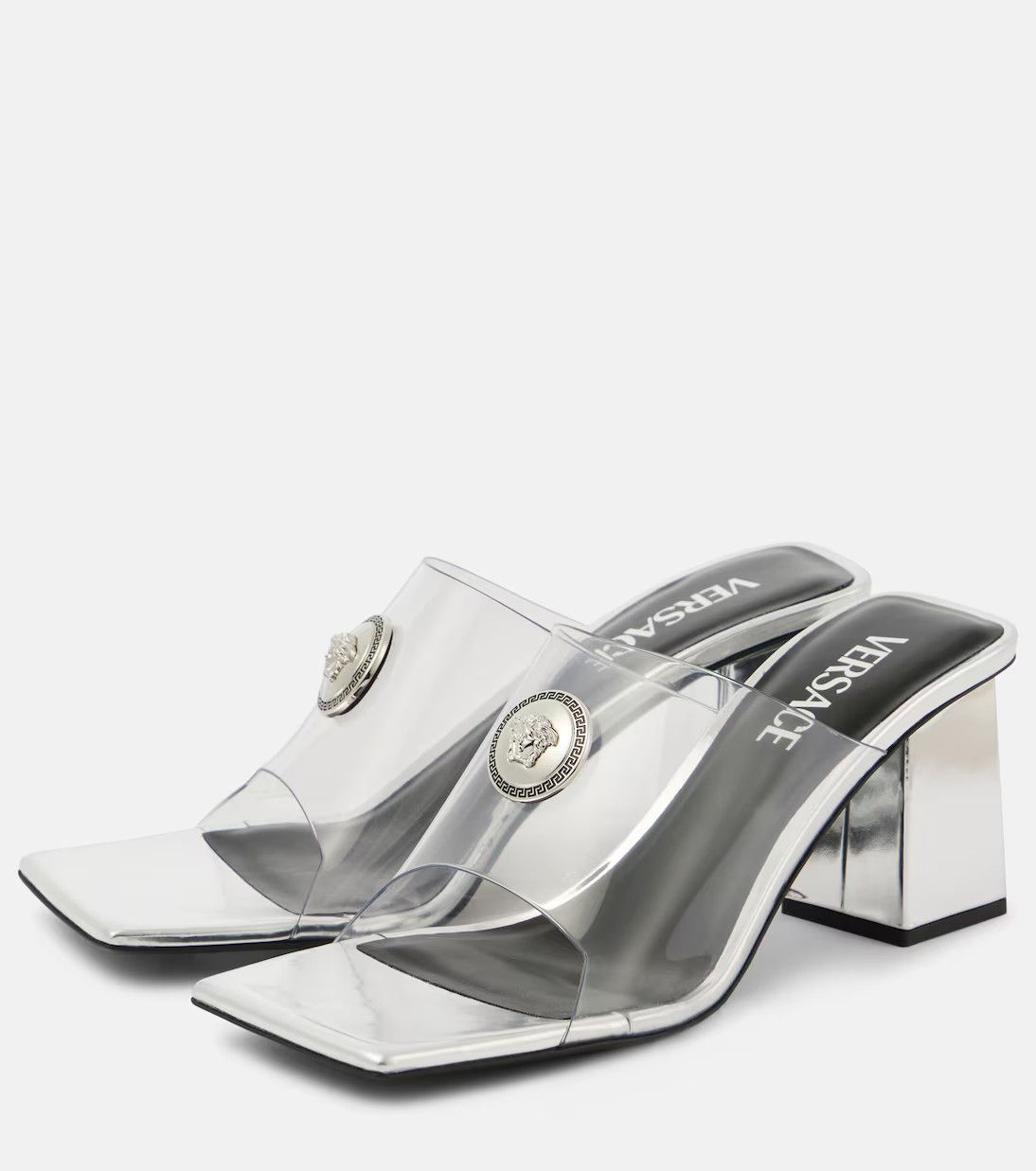 Versace o1y0226 Mules in Transparent Size US 6 / IT 36 - 3 Thumbnail