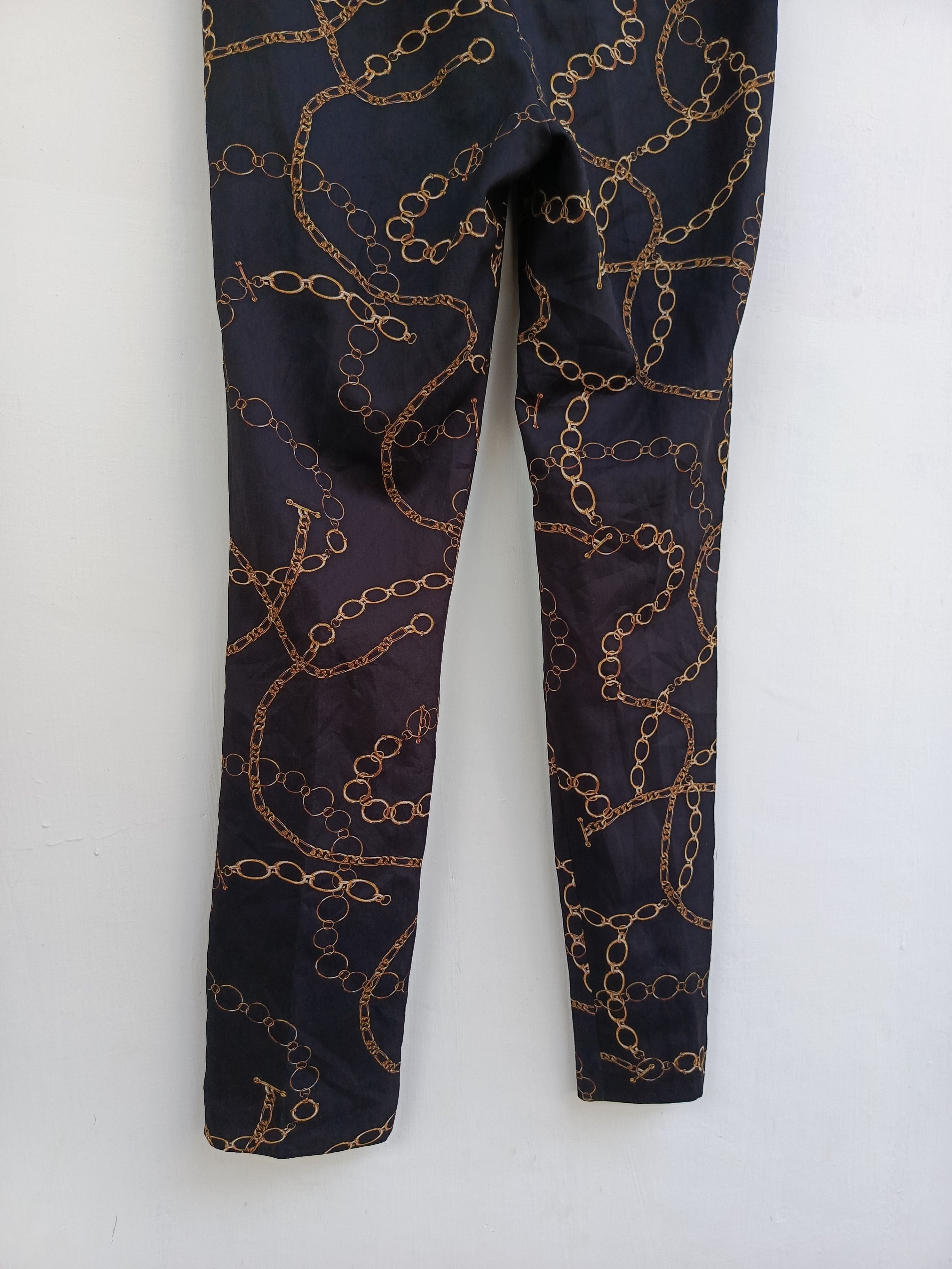 Zara Zara chain pattern women pants Size 26" / US 2 / IT 38 - 7 Thumbnail