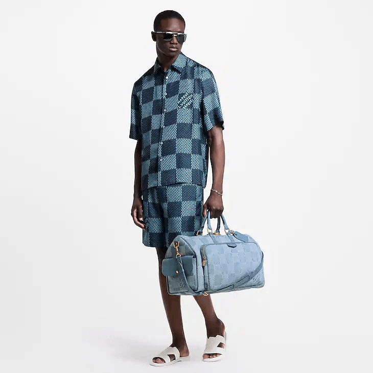 Louis Vuitton Damier Short-Sleeved Silk Shirt Size US S / EU 44-46 / 1 - 5 Thumbnail