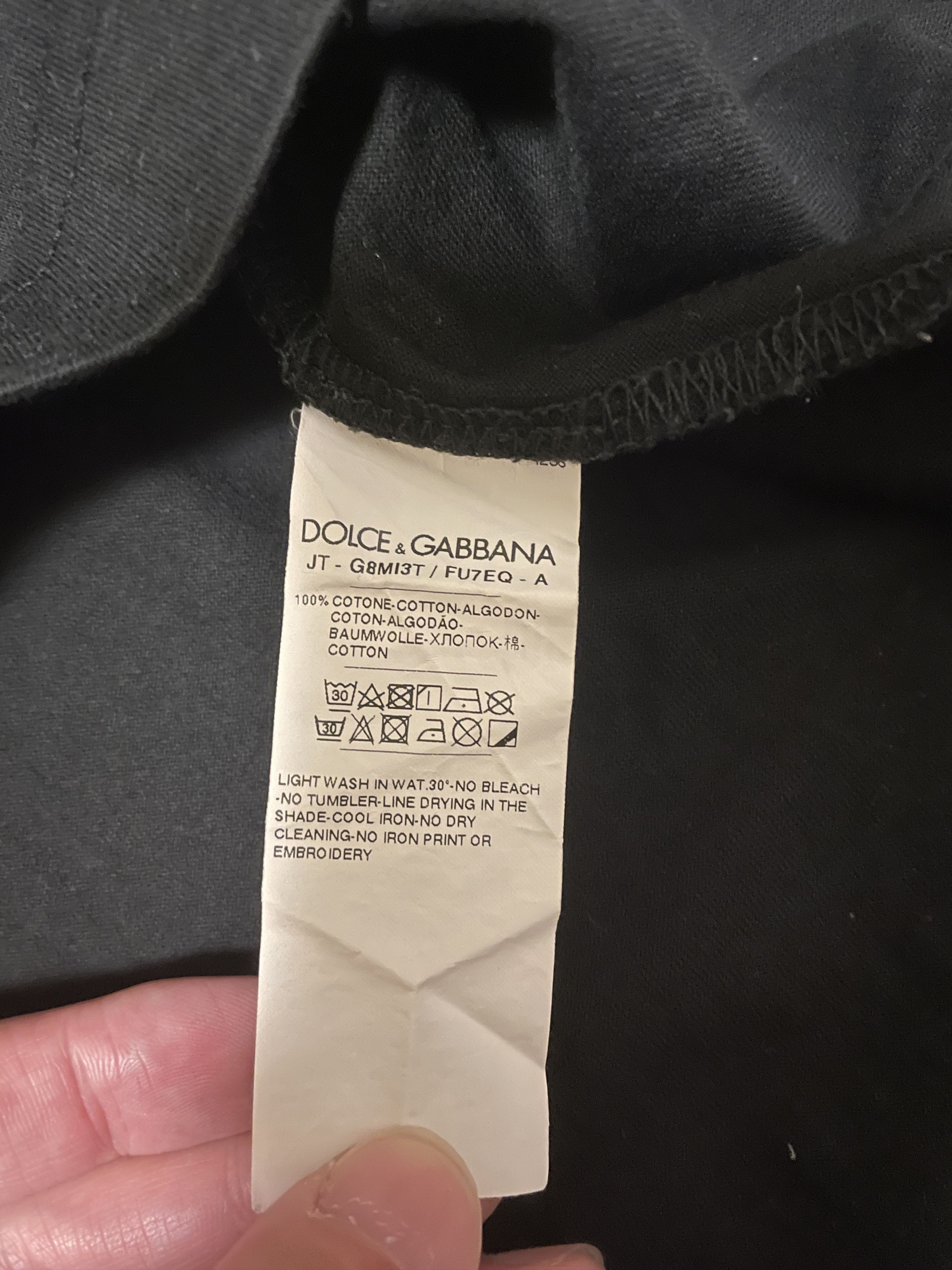 Dolce & Gabbana Dolce & Gabbana men's t shirt size 54/XL Size US L / EU 52-54 / 3 - 6 Thumbnail