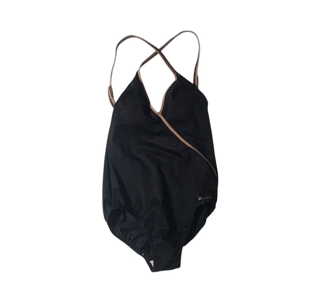 Issey Miyake Vintage issey miyake swim black brown swimsuit Size S / US 4 / IT 40 - 1 Thumbnail