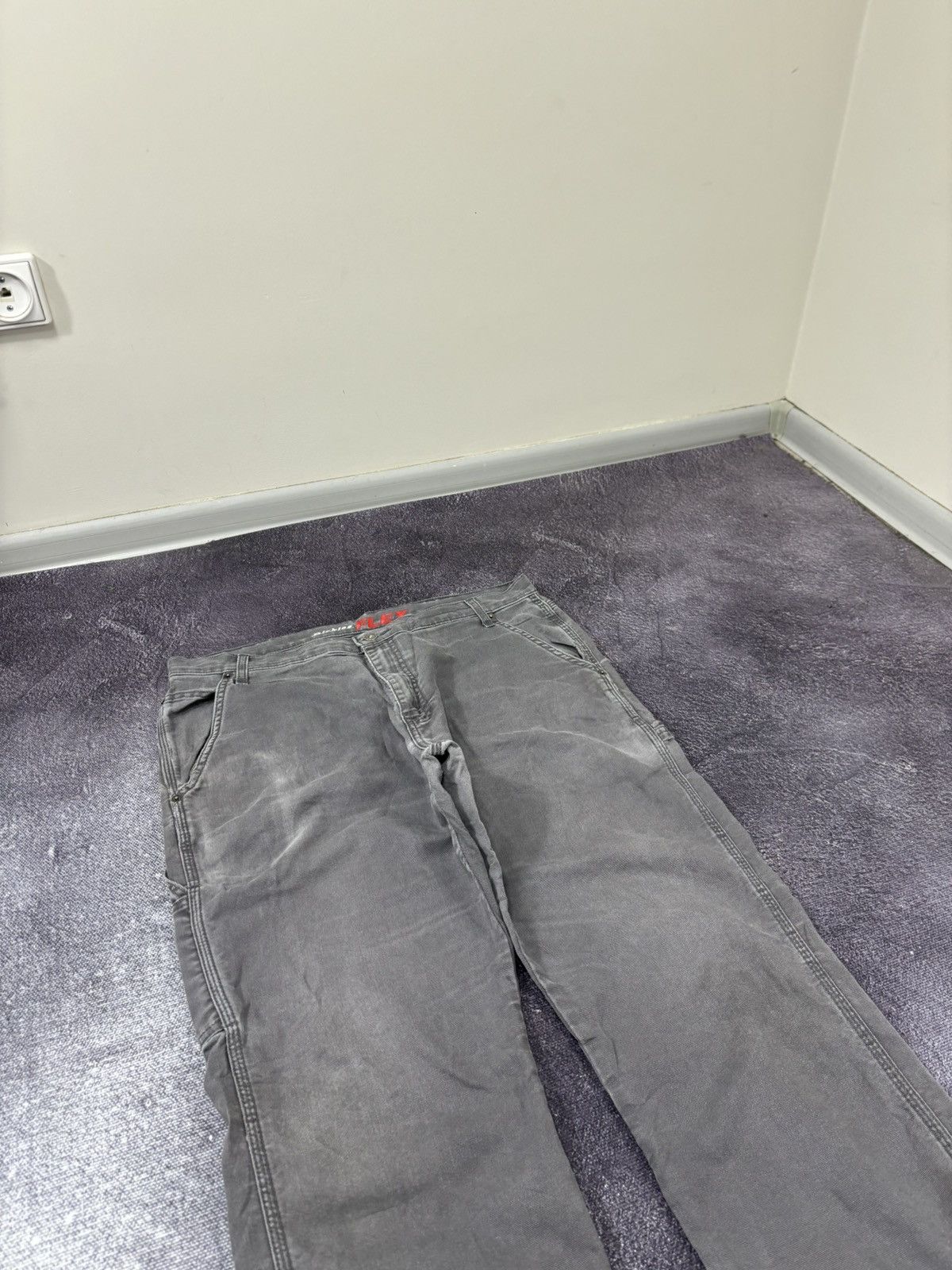 Dickies Vintage Dickies American Gray Work Hype Pants Jeans Size US 36 / EU 52 - 10 Thumbnail