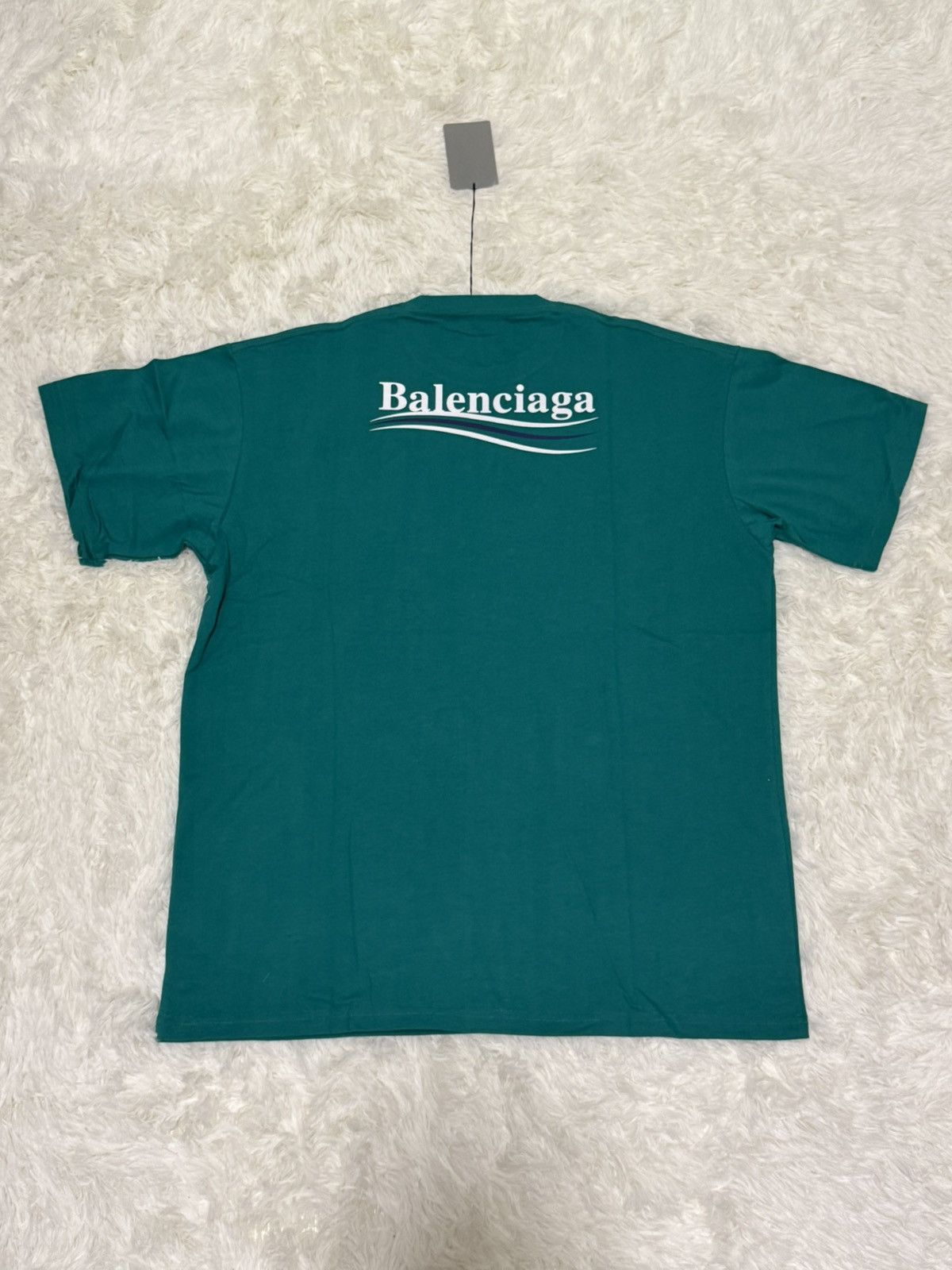Balenciaga Balenciaga deep green t shirt Size US M / EU 48-50 / 2 - 3 Thumbnail