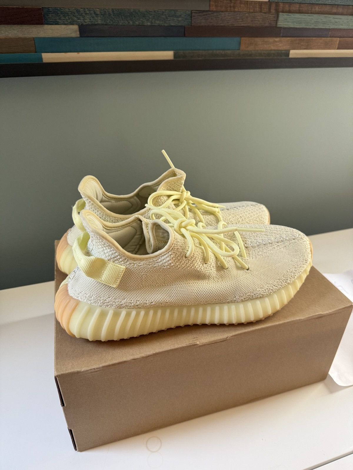 Adidas Yeezy Boost 350 V2 Butter (Barely Worn) Size US 10.5 / EU 43-44 - 1 Thumbnail