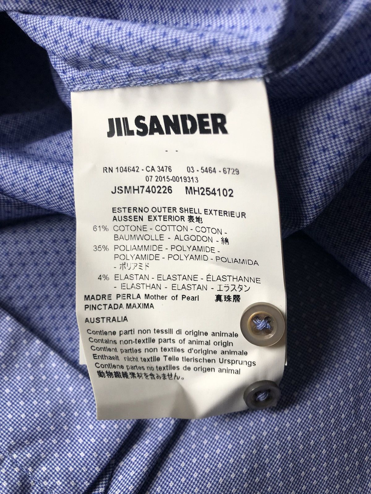 Jil Sander Jil Sander Vintage Polka Dot Button Down Size US S / EU 44-46 / 1 - 15 Thumbnail