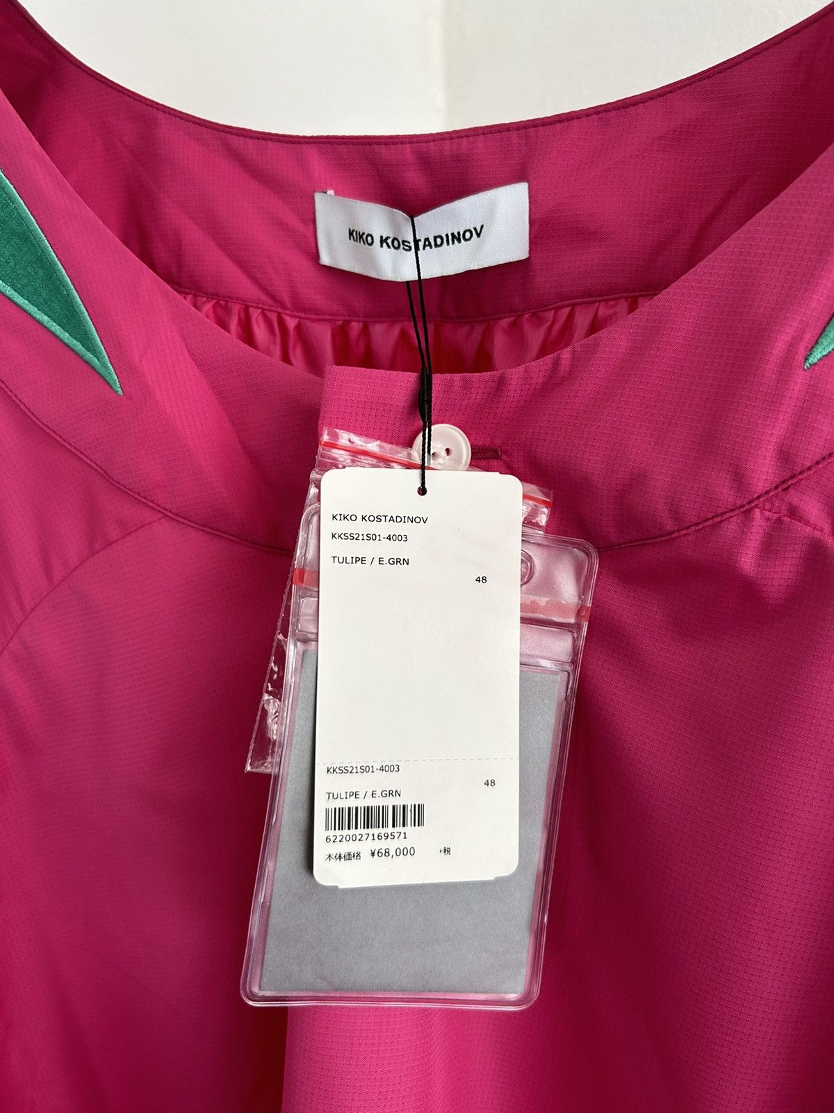 Kiko Kostadinov Ss21 Arcadia shirt Pink Size US M / EU 48-50 / 2 - 13 Thumbnail