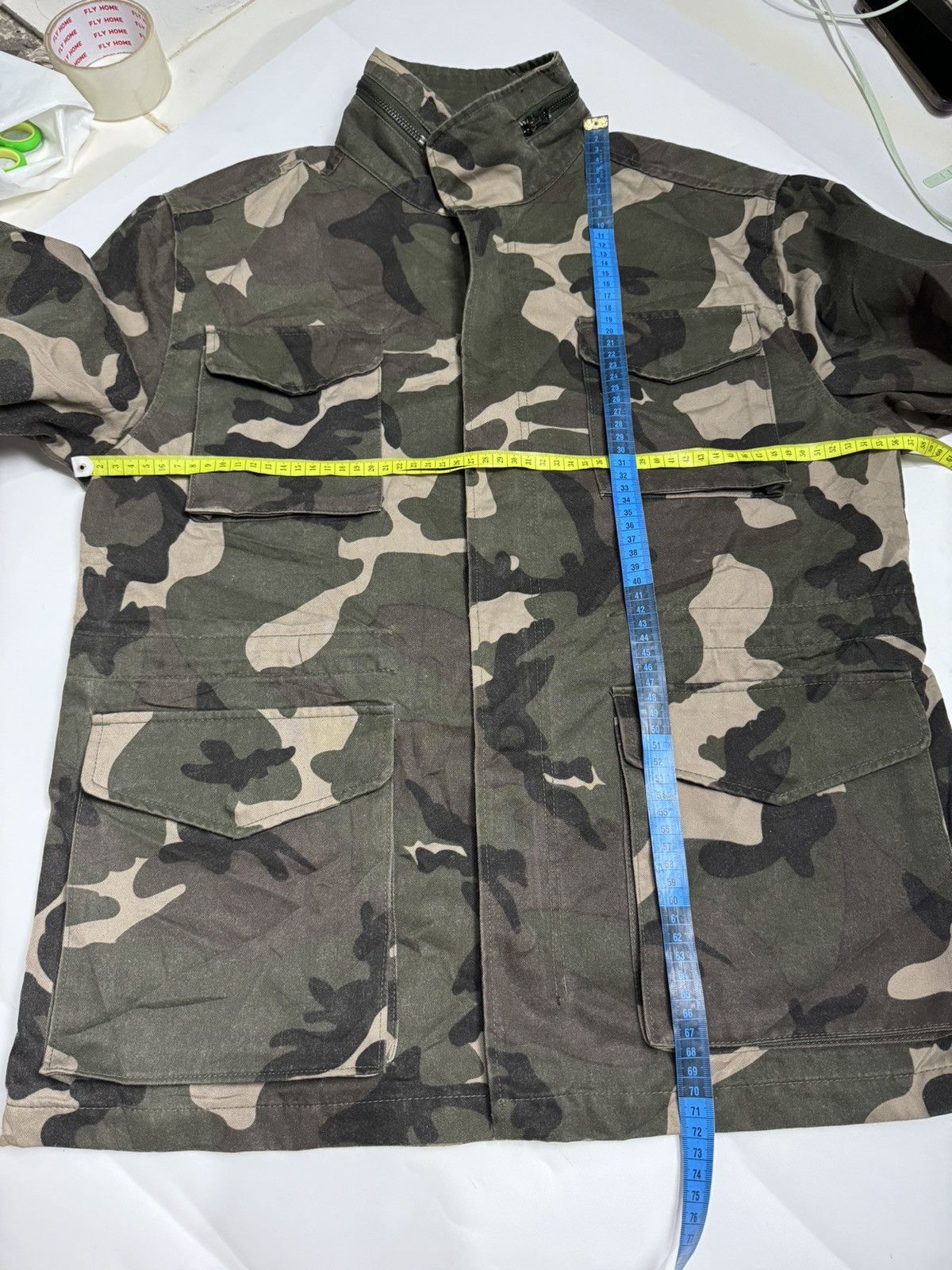 If Six Was Nine × Japanese Brand JAPANESE MULTI POCKET CAMO FULL GLOW JACKET Size US L / EU 52-54 / 3 - 9 Thumbnail
